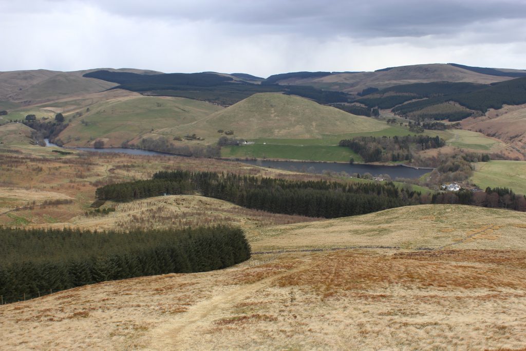 4. Glen Devon and Castlehill Reservoir from Seamab Hill - James Carron