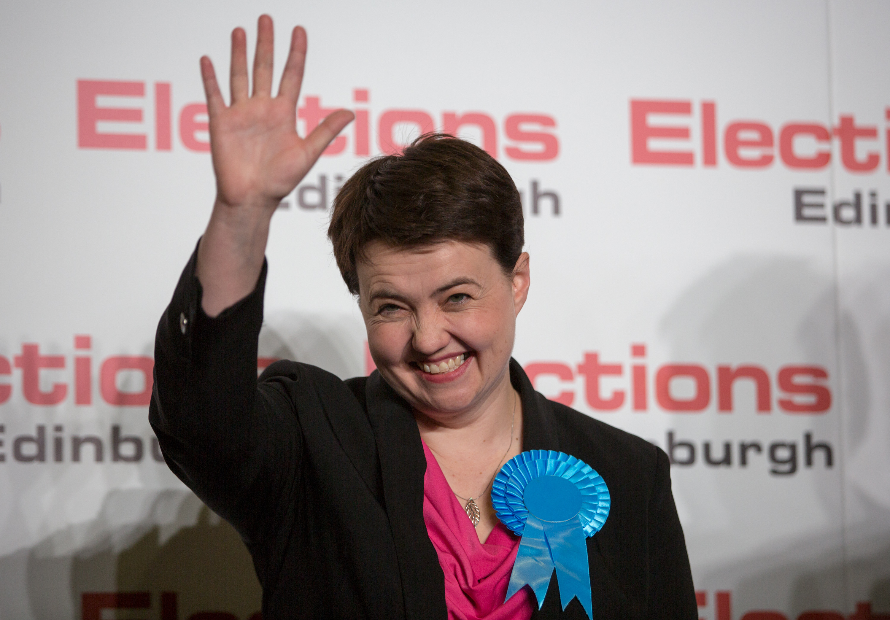 Ruth Davidson could wave goodbye to the UK Conservatives if the party is led by Boris Johnson