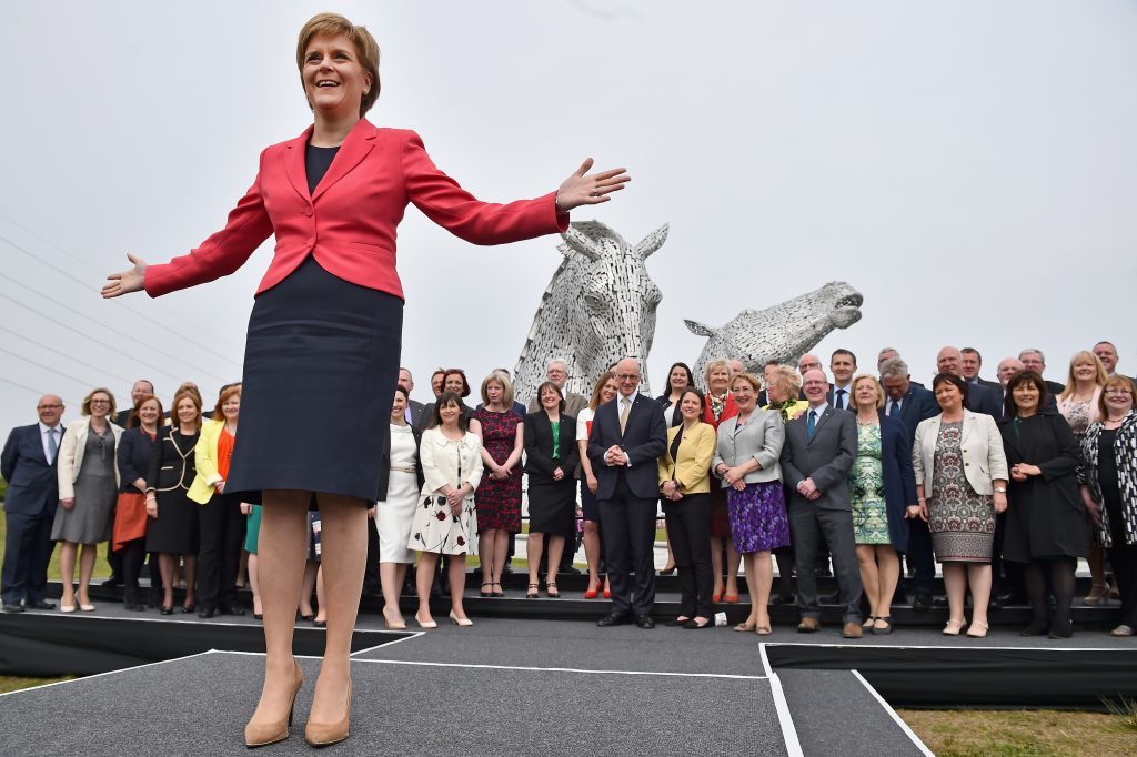 Nicola Sturgeon will lead a minority government at Holyrood but, including the Greens, can count on a majority of MSPs being pro-independence