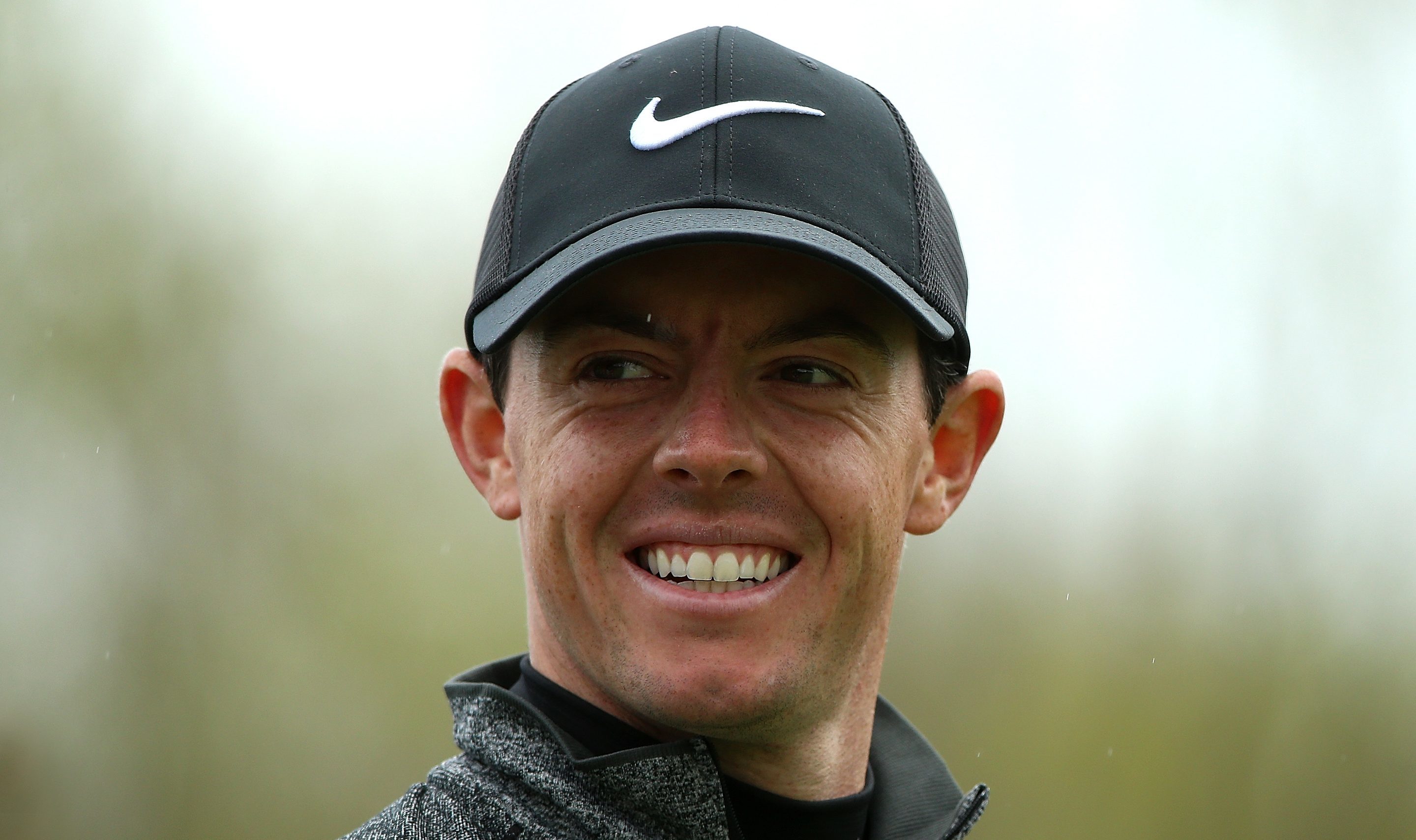 Rory McIlroy during a pre-tournament pro-am.