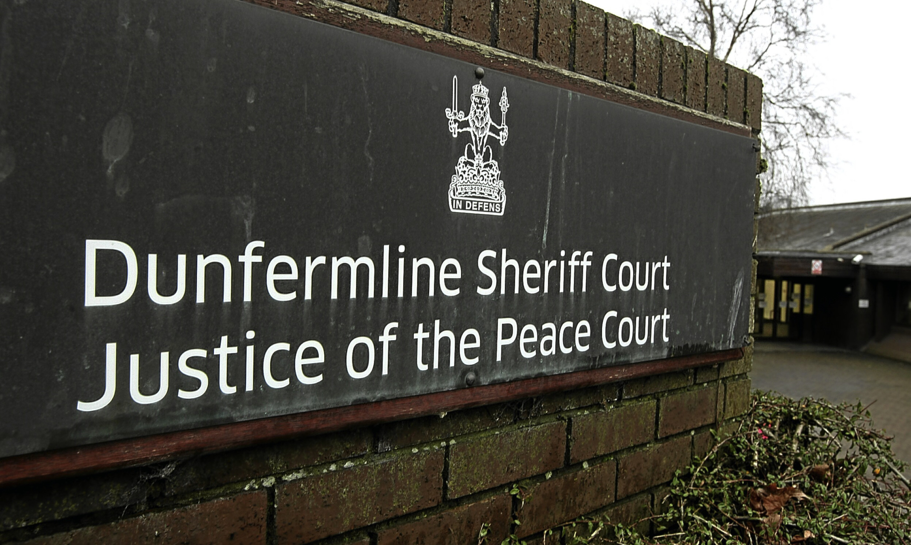 Dunfermline Sheriff Court.