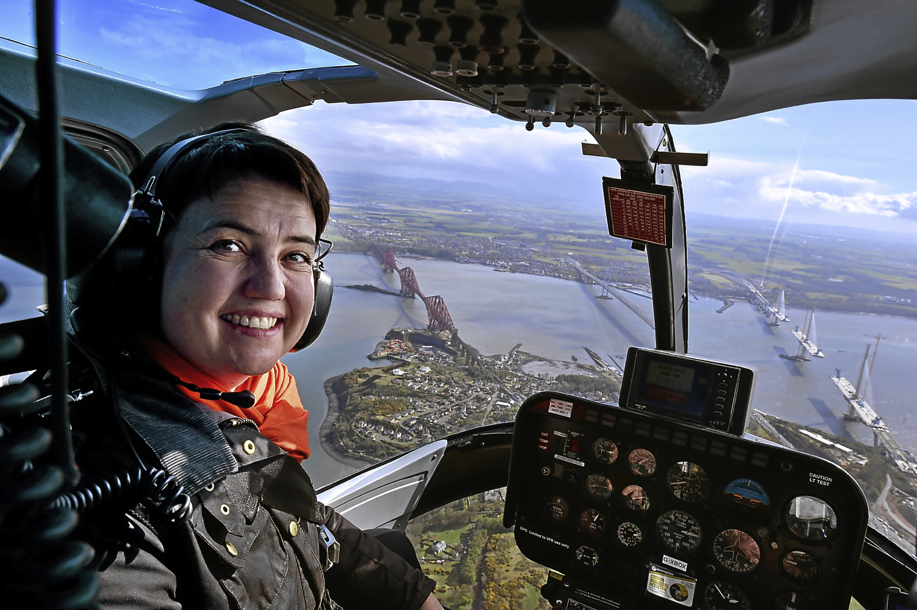 Ruth Davidson hopes to be flying high after the election.