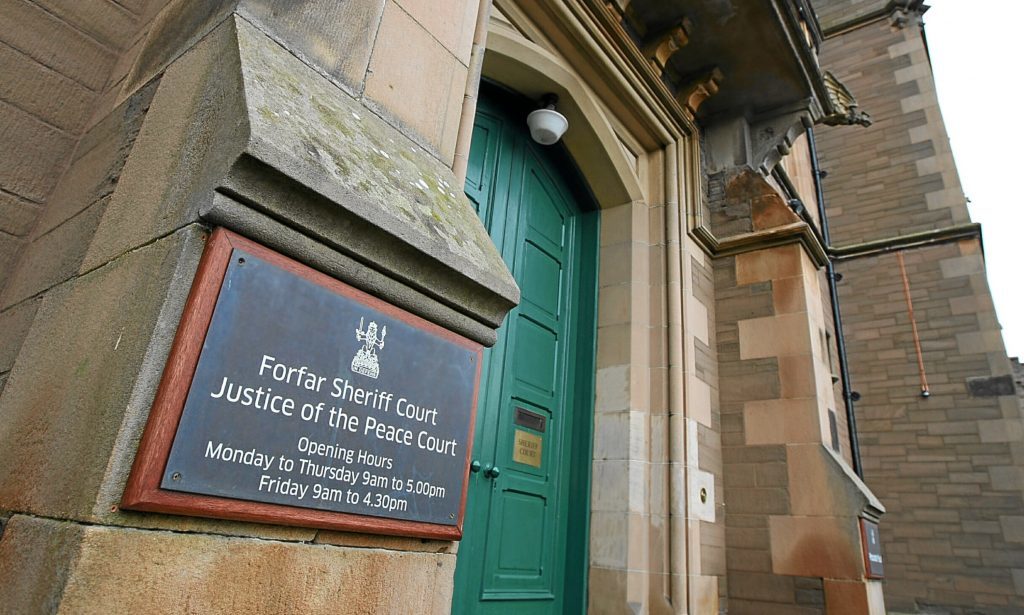 Forfar Sheriff Court.