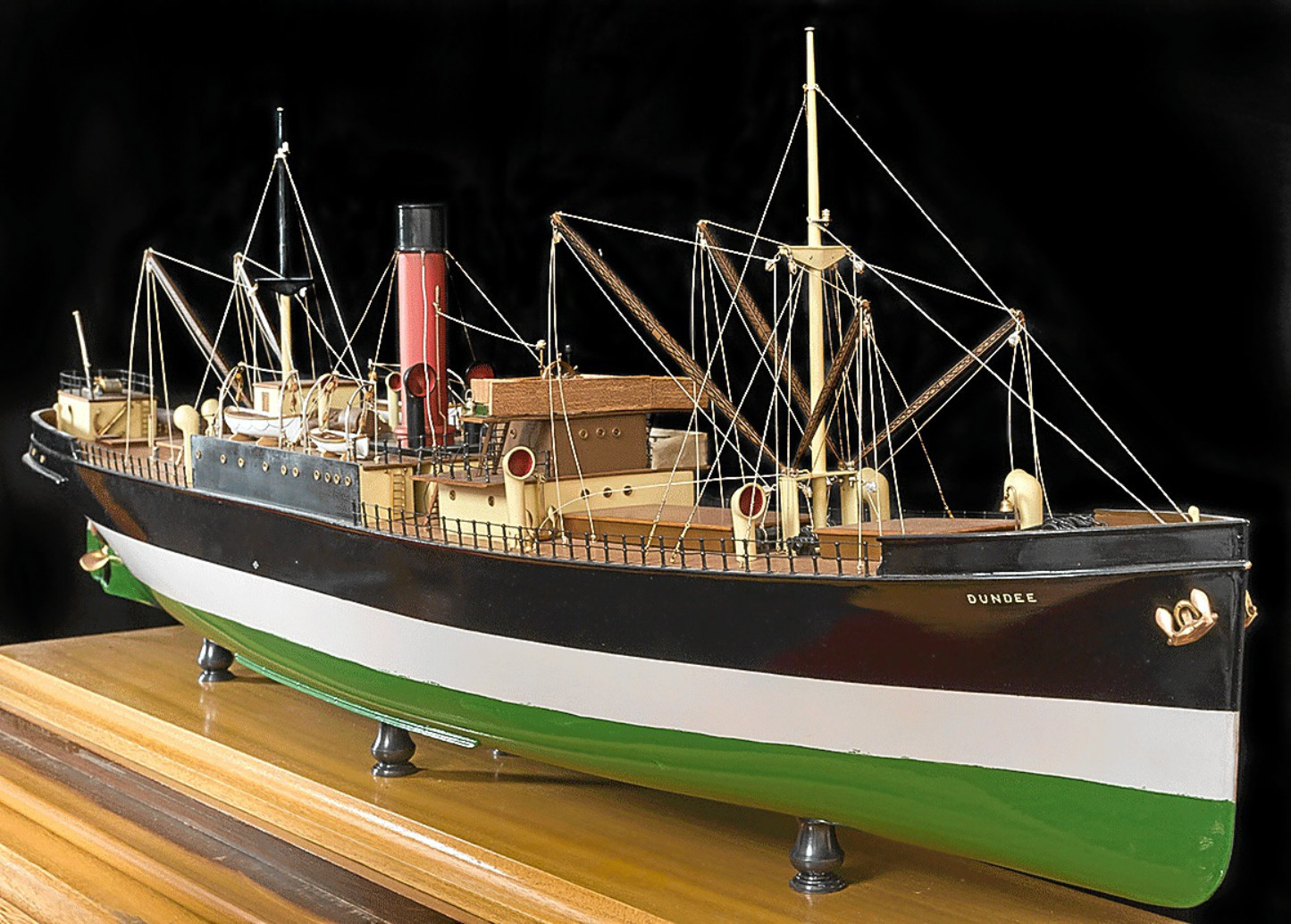 One of the models going on display.