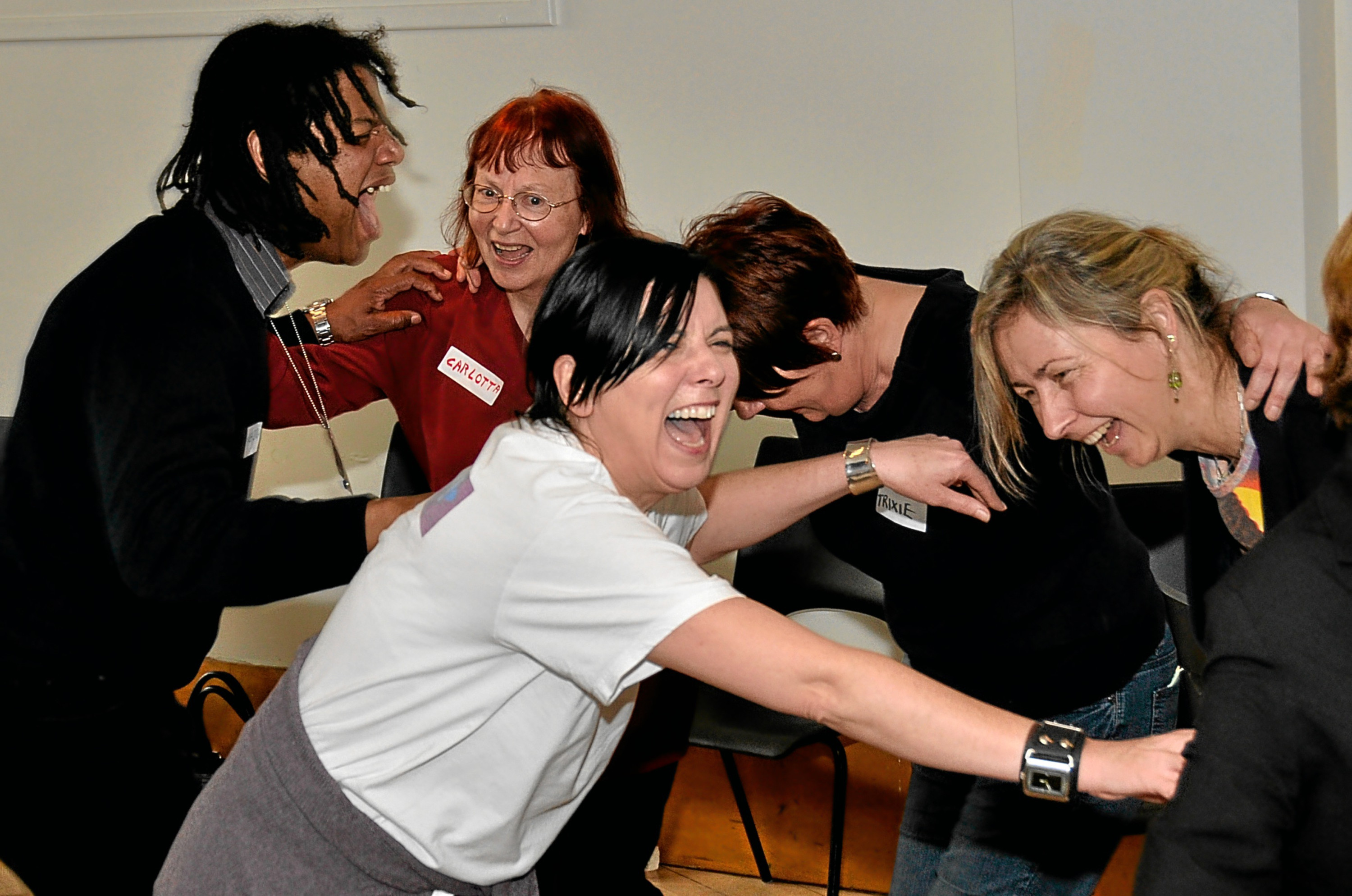 Joyworks Laughter Yoga sessions like this will act as a precursor to Dundee's ParkLives festival