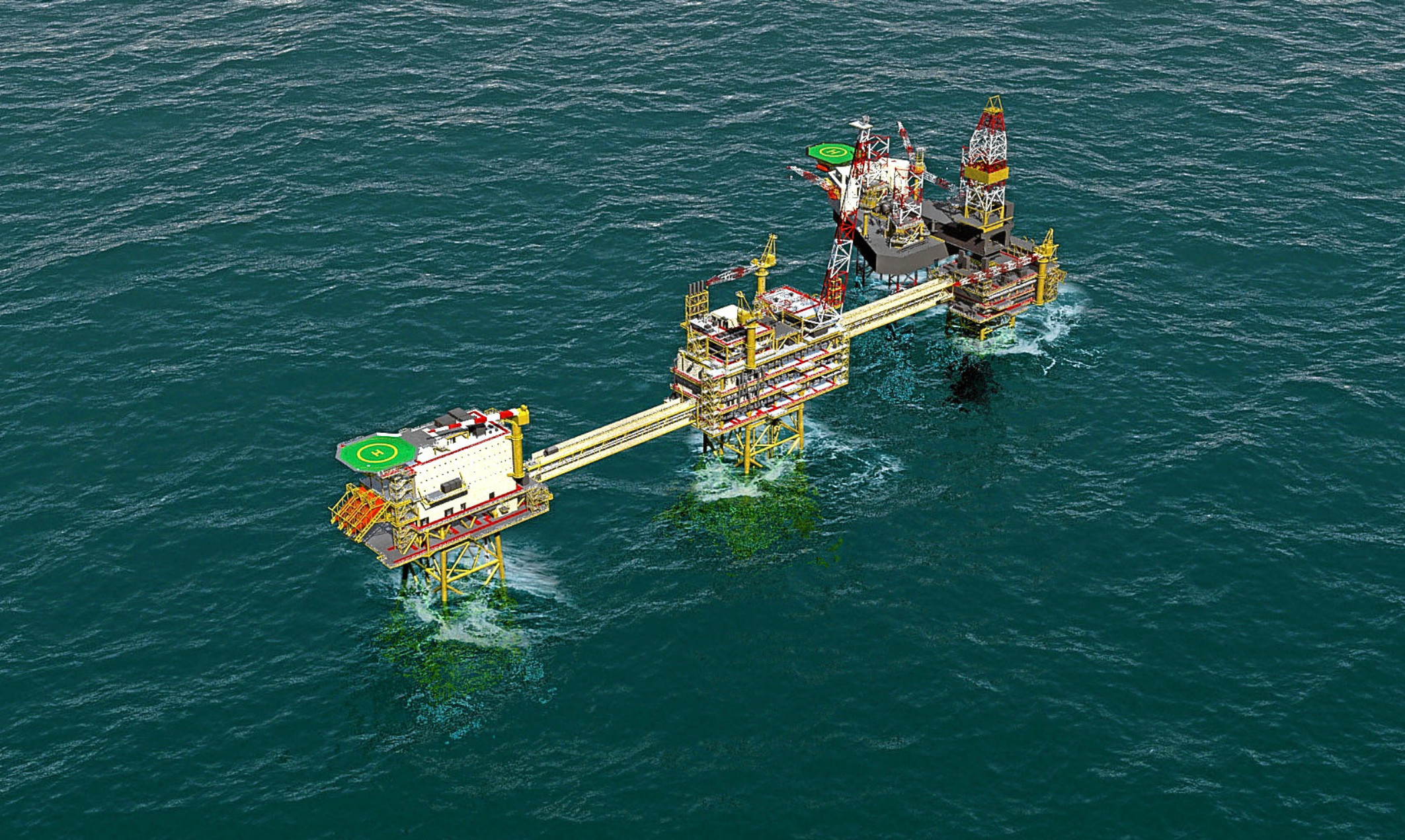 Culzean gas field in the North Sea