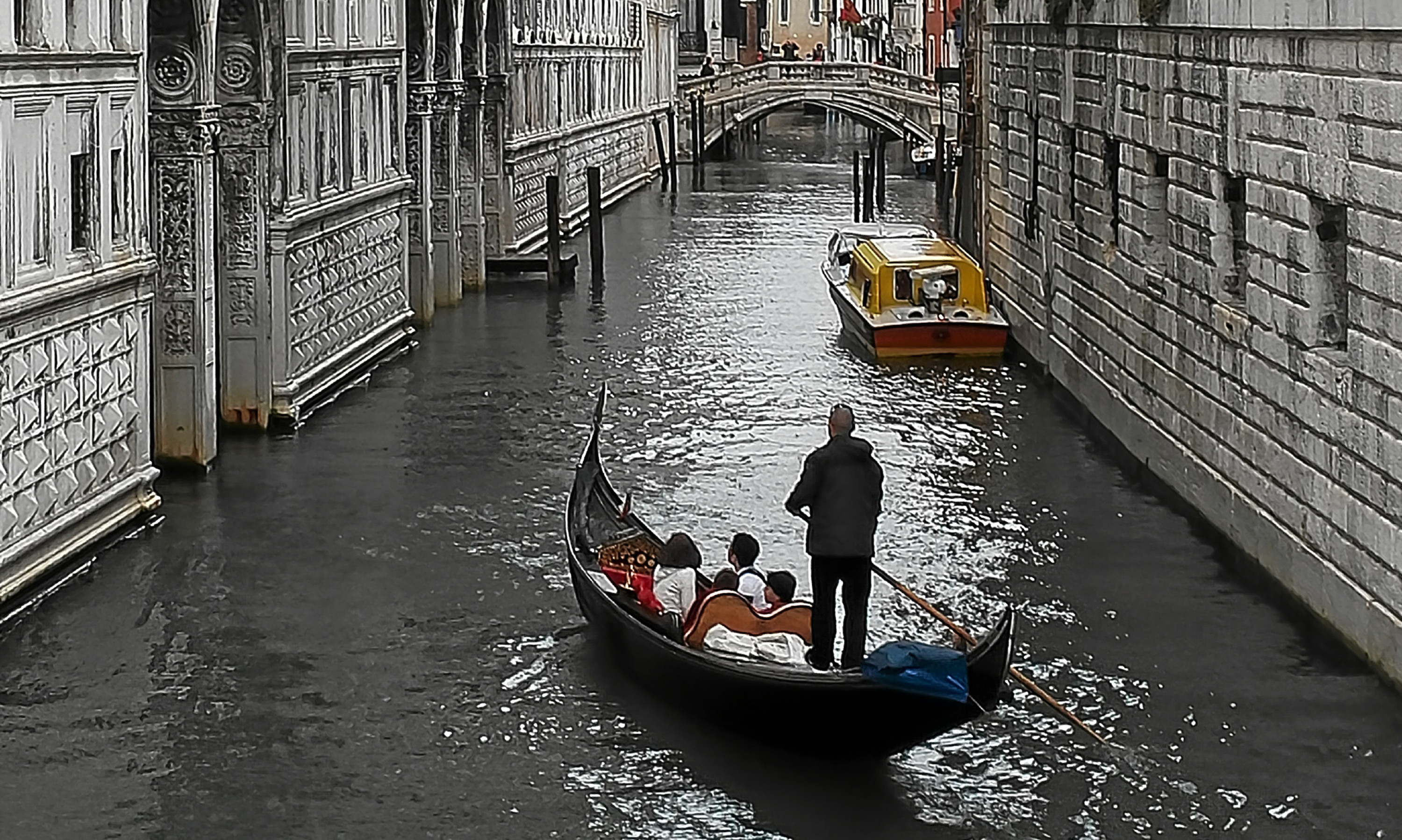 Bridge of Sighs in Venice