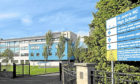 St John's RC High School on Harefield Road, Dundee.