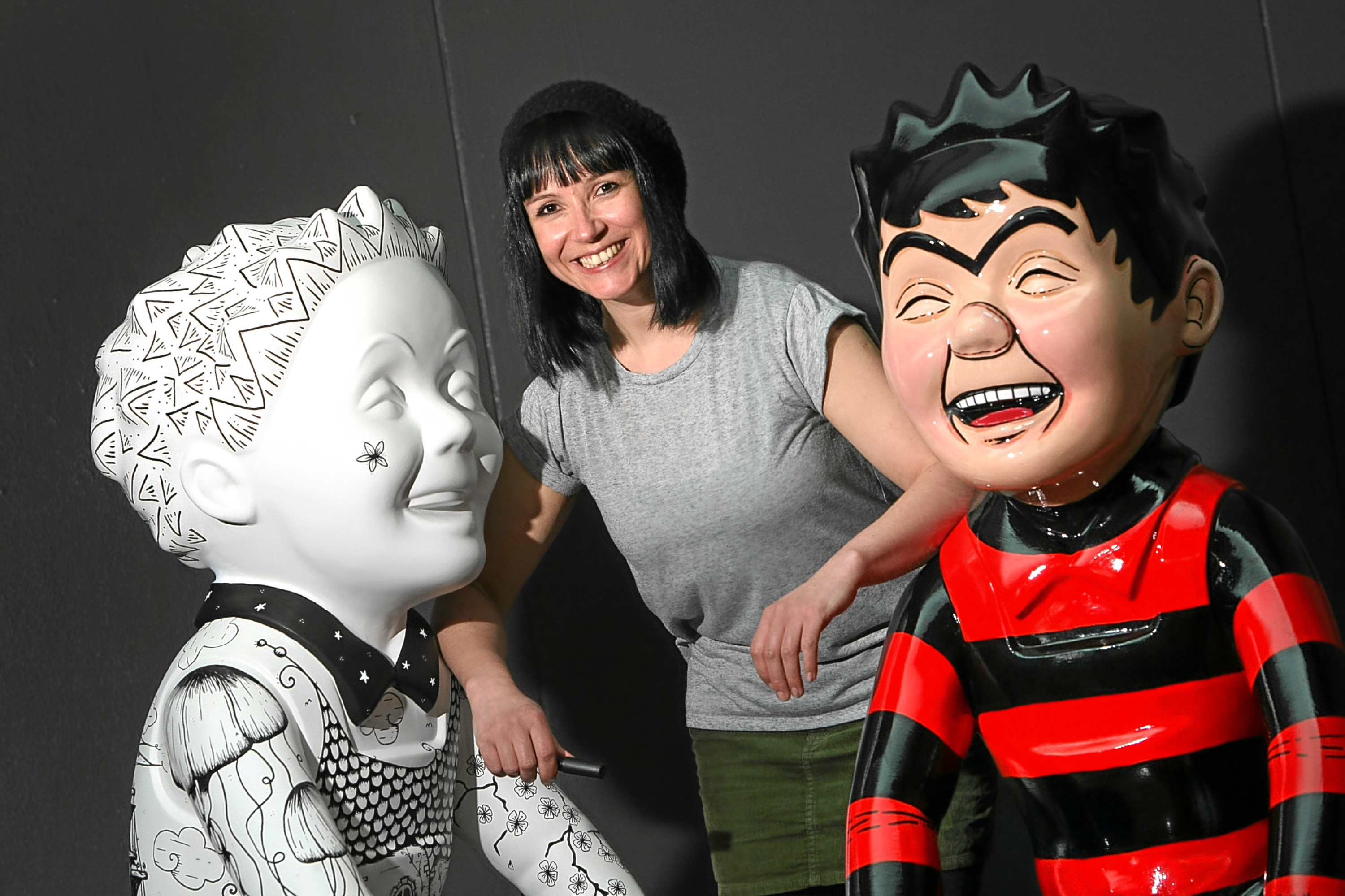 AOS participant and Oor Wullie Bucket Trail art co-ordinator Suzanne Scott.