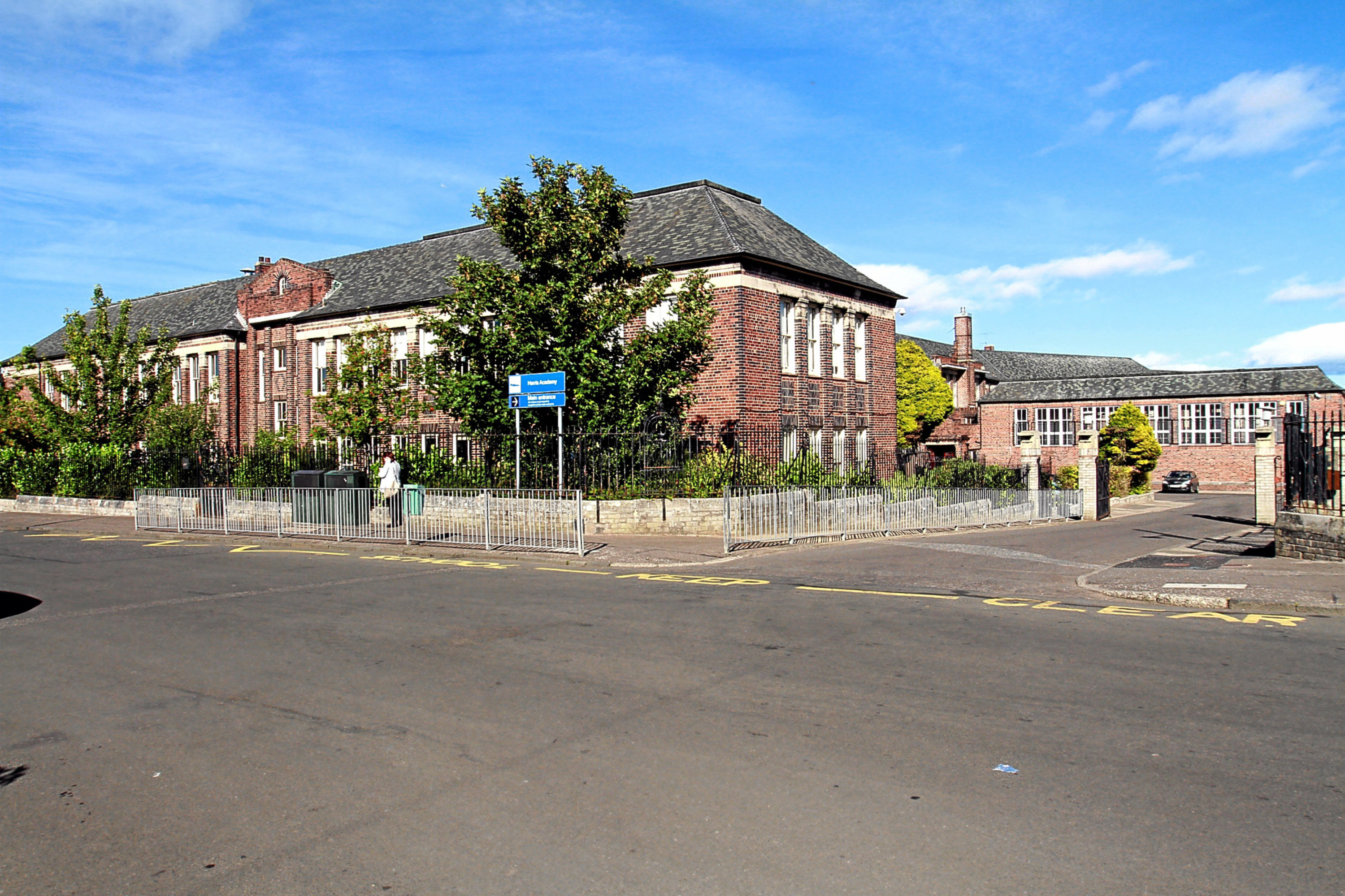 Harris Academy pupils are temporarily being taught at the former Rockwell High School.