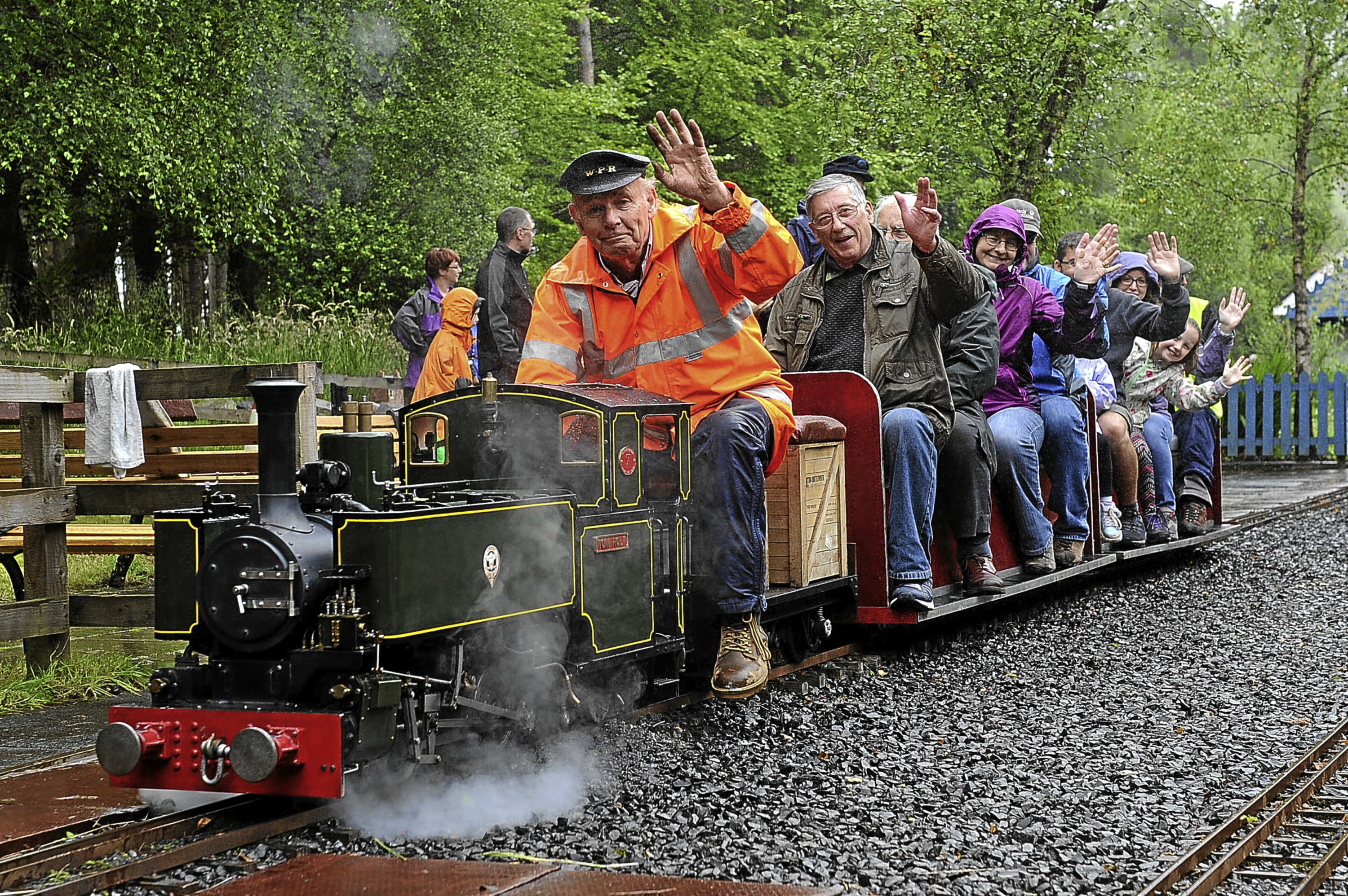 Journeys on the steam trains have previously proved popular at the Trusts open day at Wester Pickston Railway, Glenalmond.