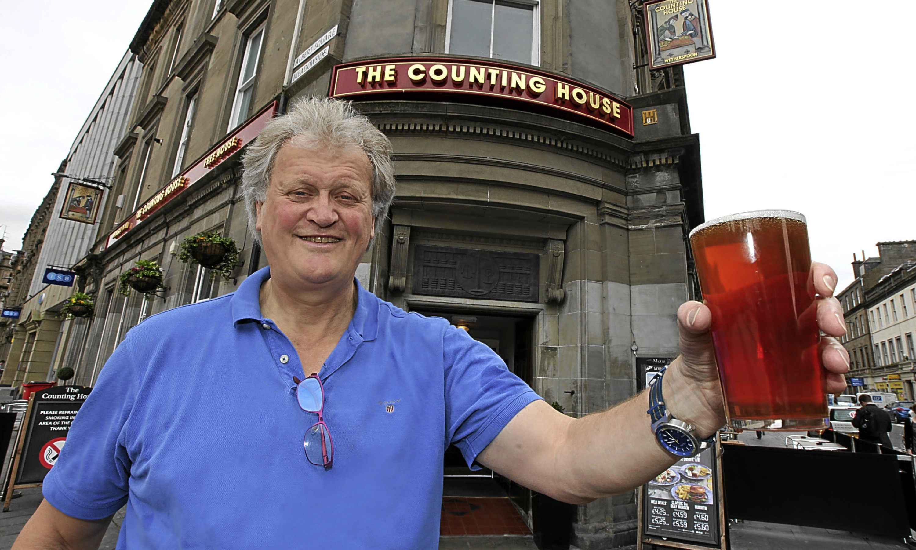 Tim Martin at The Counting House,Dundee.