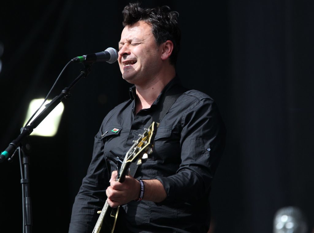 9/7/2011. Sunday Post. Andrew Cawley. T in the Park, Kinross. Pics of The Manic Street Preachers at the Main Stage.