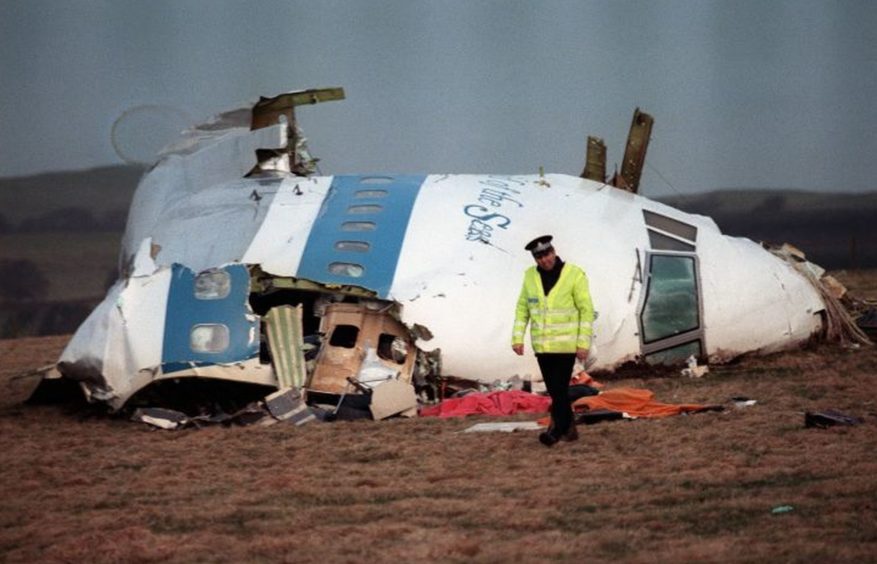 The Lockerbie disaster.