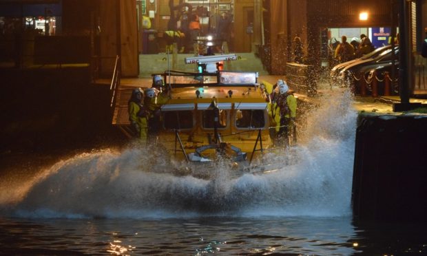 Arbroath is the last Scottish RNLI station with a slipway launch.