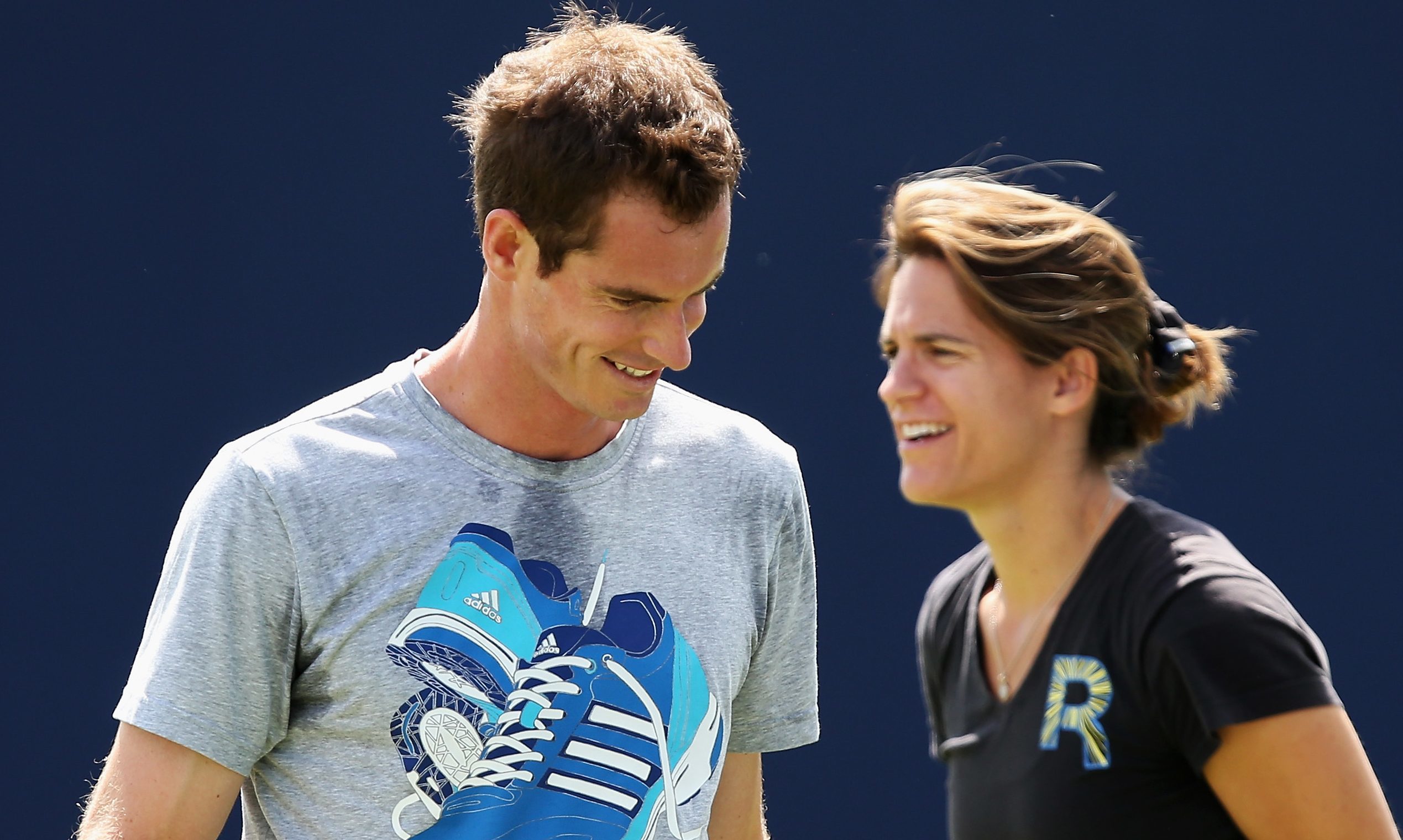 Andy Murray and Amelie Mauresmo.