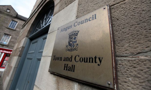 Town and County Hall in Forfar.