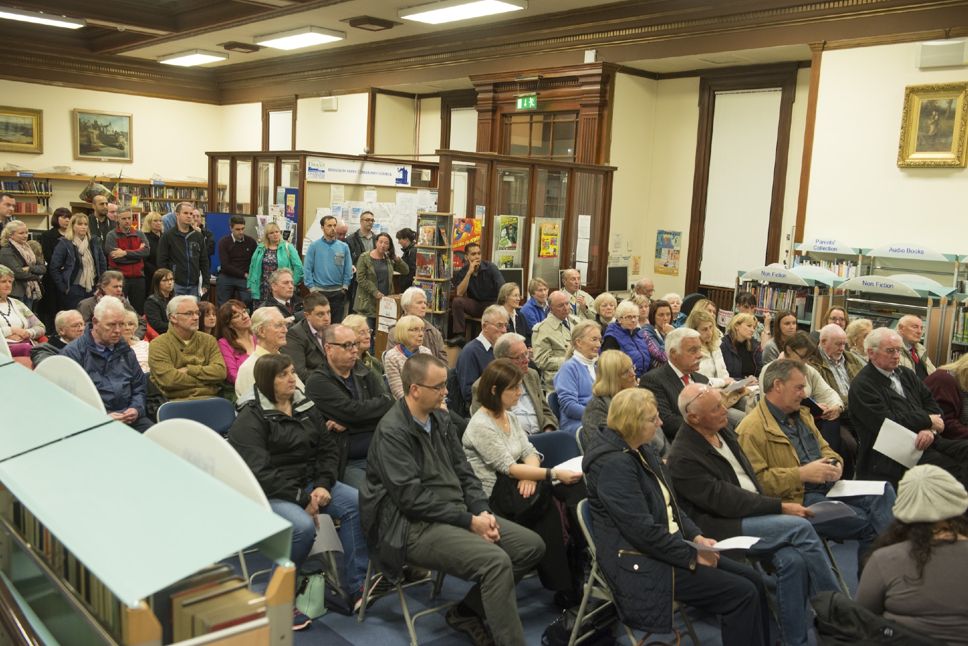 Recent meetings of Broughty Ferry Community Council have illustrated the need for more space at Broughty Ferry Community Library.