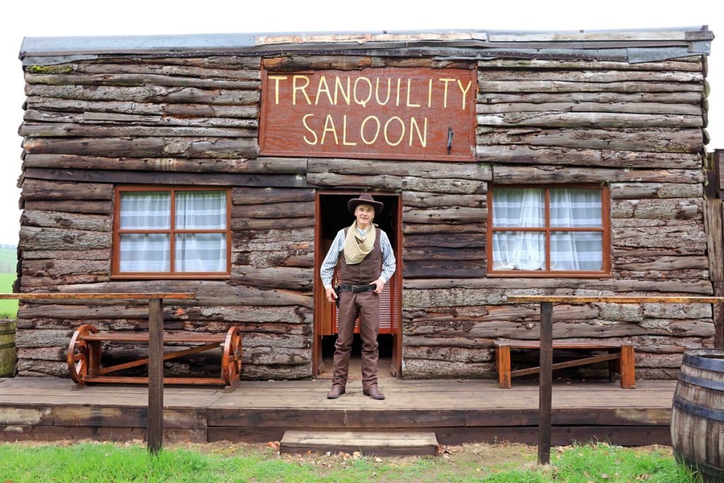 Tranquility Saloon, owned by Alistair Baranowski in Aberdeenshire.