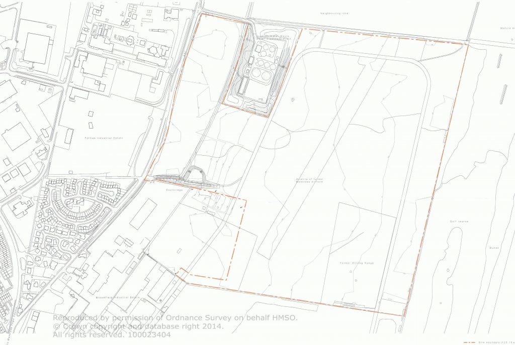 The Charleton Road site plan