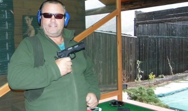 Douglas Barr, jailed for 20 years for torture and abuse on Crete, was often to be found on the islands gun ranges.