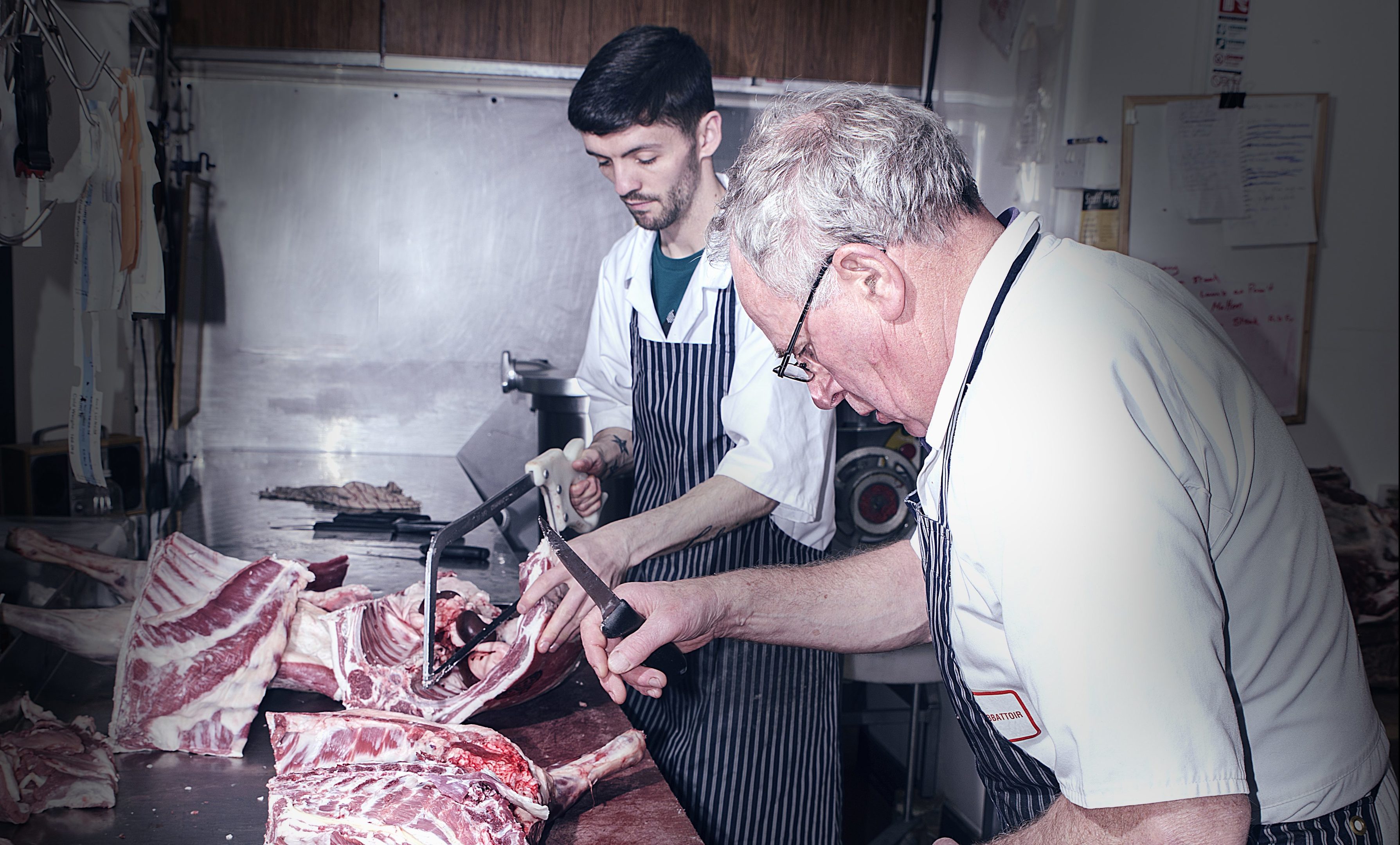 The butchers of Minick's Artisan Butchers who will be at the St Andrews event. Picture credit Chris Reekie
