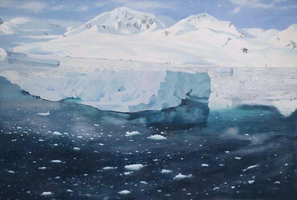 Late Summer, Antarctica, 2009, by Frances Walker.
