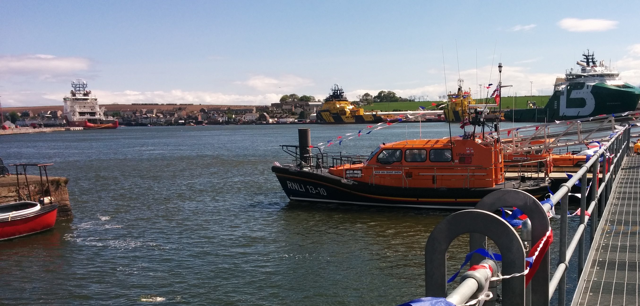 The new £2.1m lifeboat incorporates the very latest computer technology.