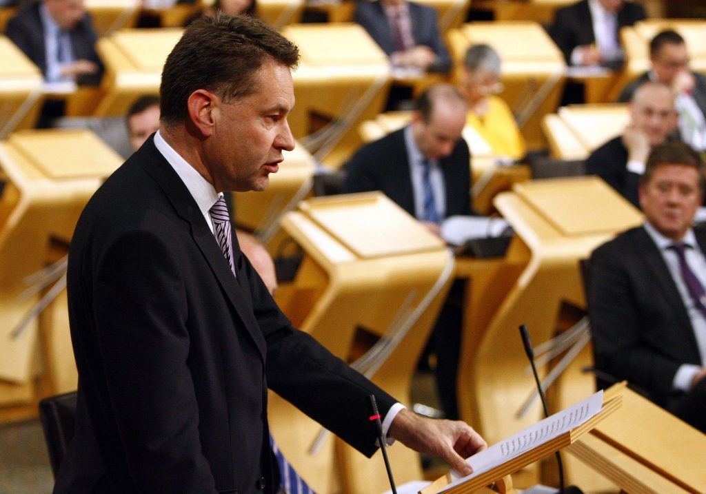 Murdo Fraser addresses the Scottish Parliament