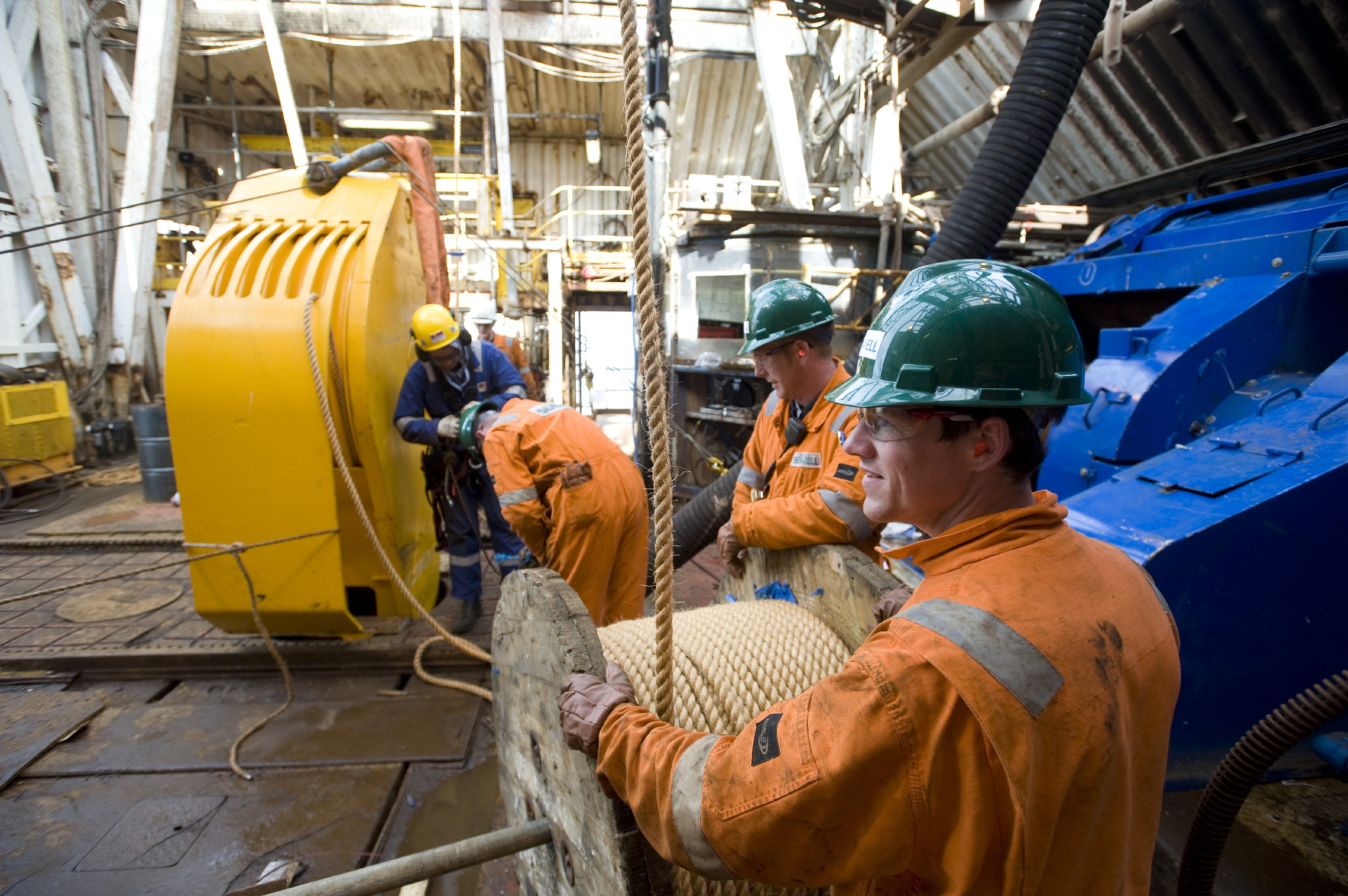 Wood Group workers are involved in all aspects of offshore operations and maintenance