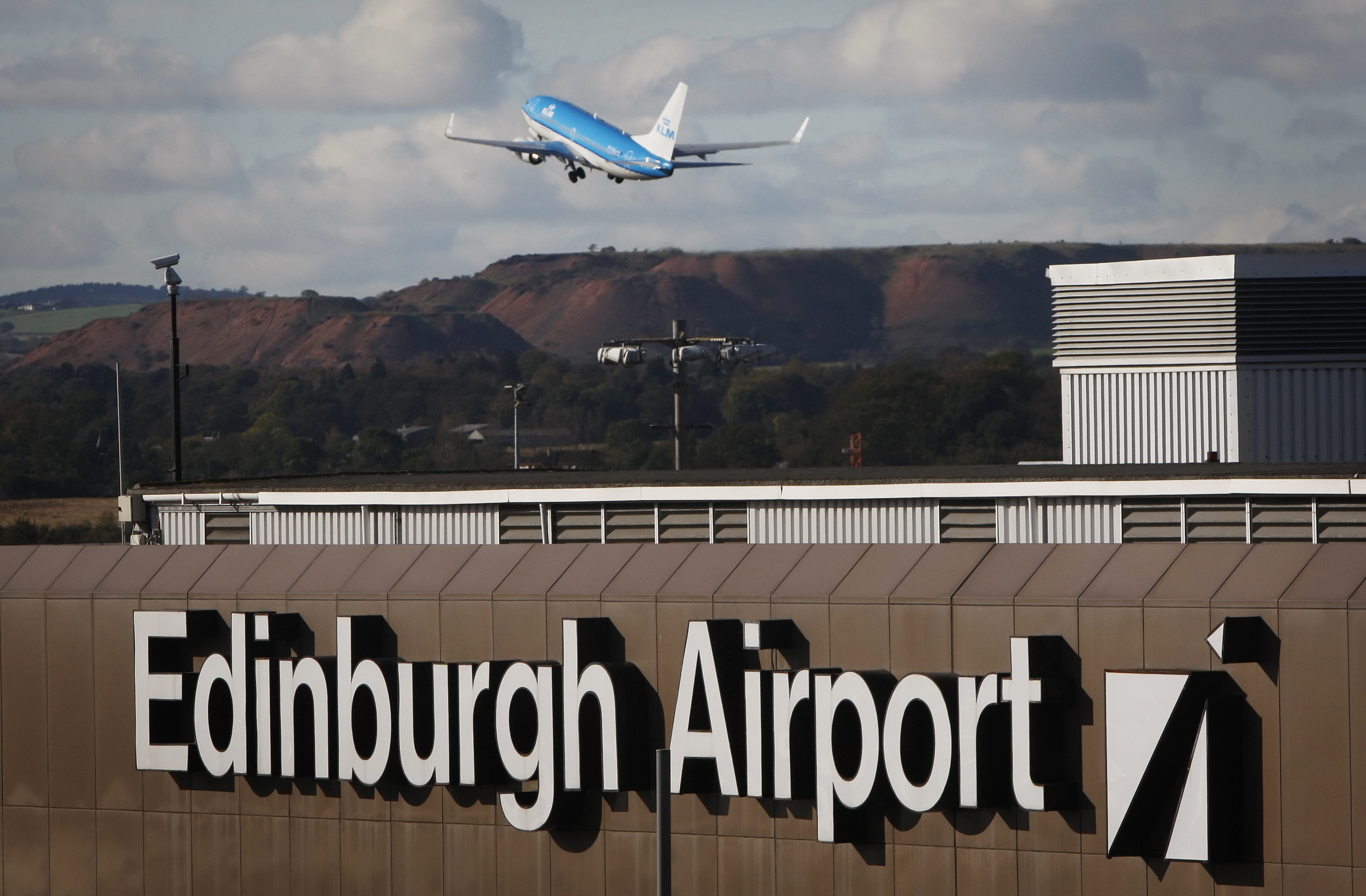 Edinburgh Airport.