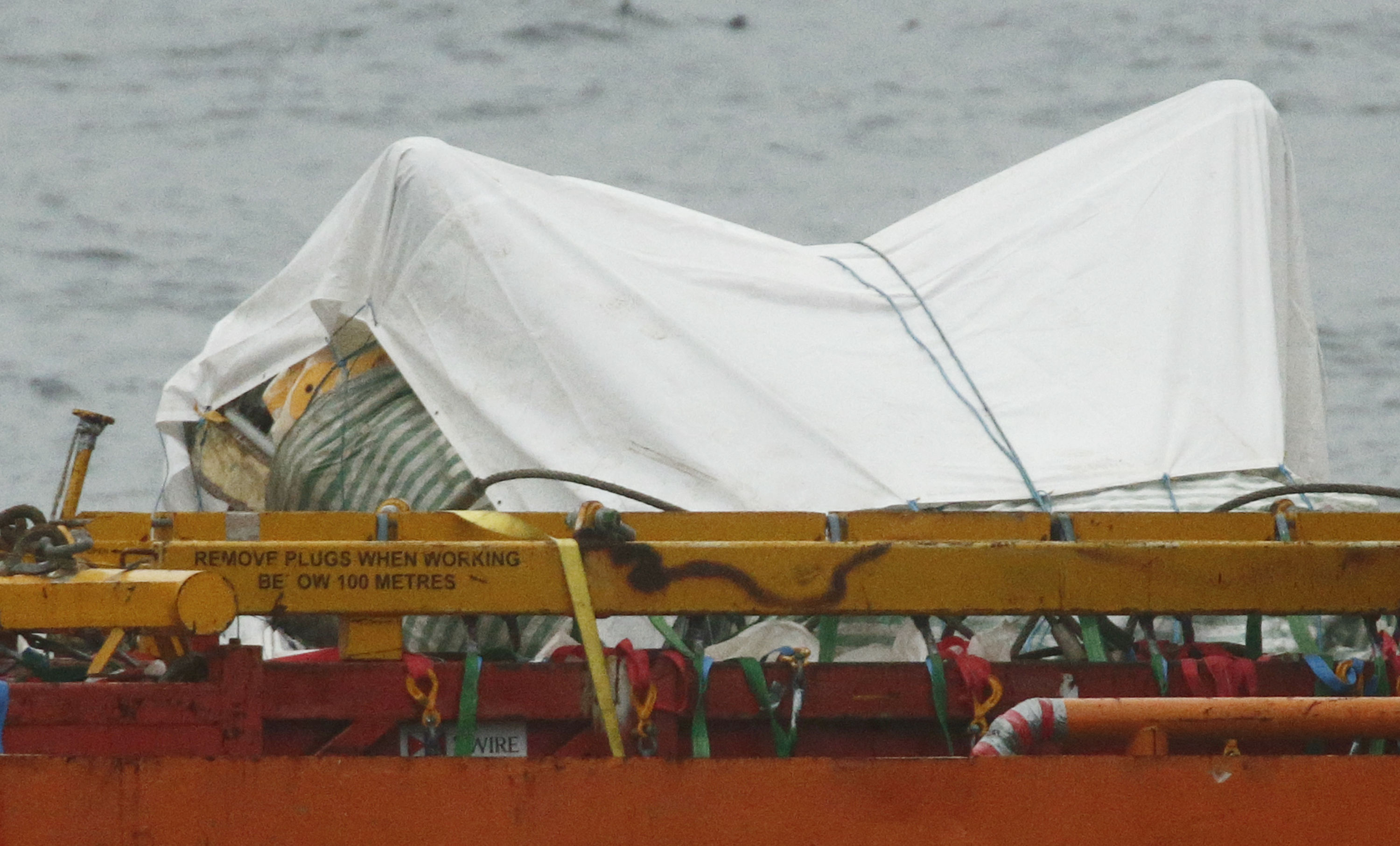 The Super Puma helicopter plunged into the North Sea killing four oil workers off the coast of Shetland.