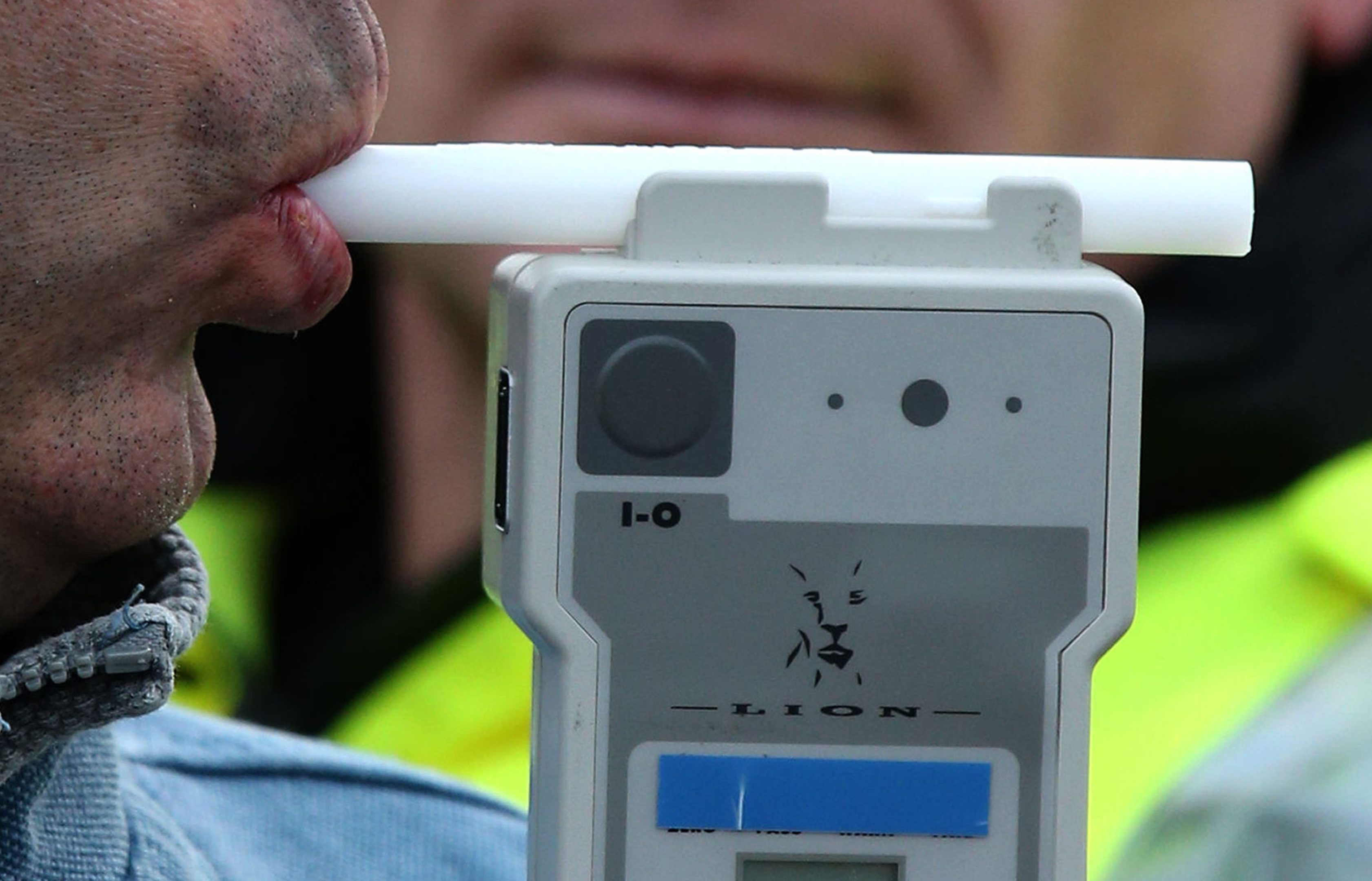 A police breathalyser.