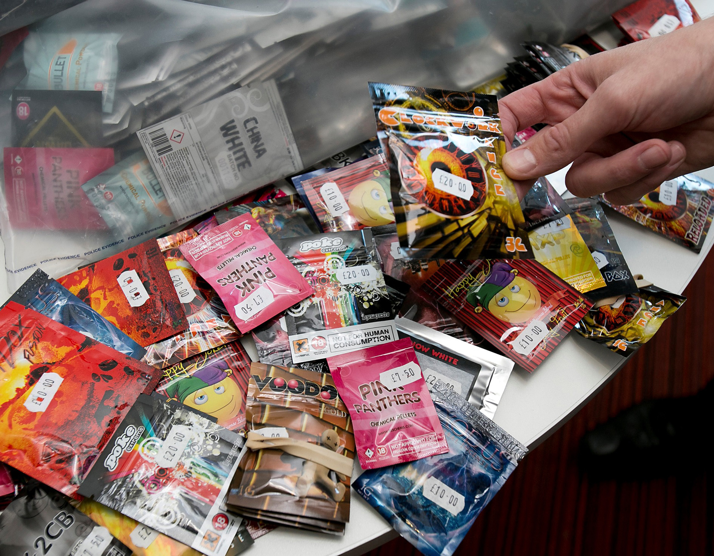 Legal highs. (library photo)