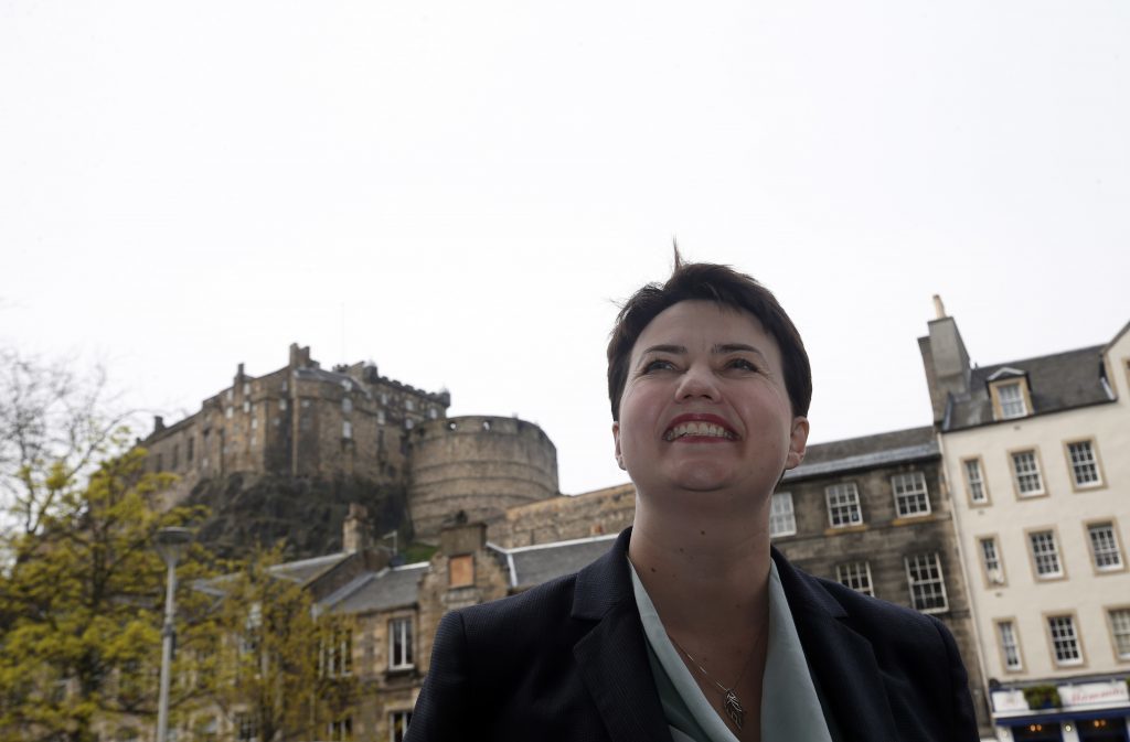 Scottish Conservative leader Ruth Davidson