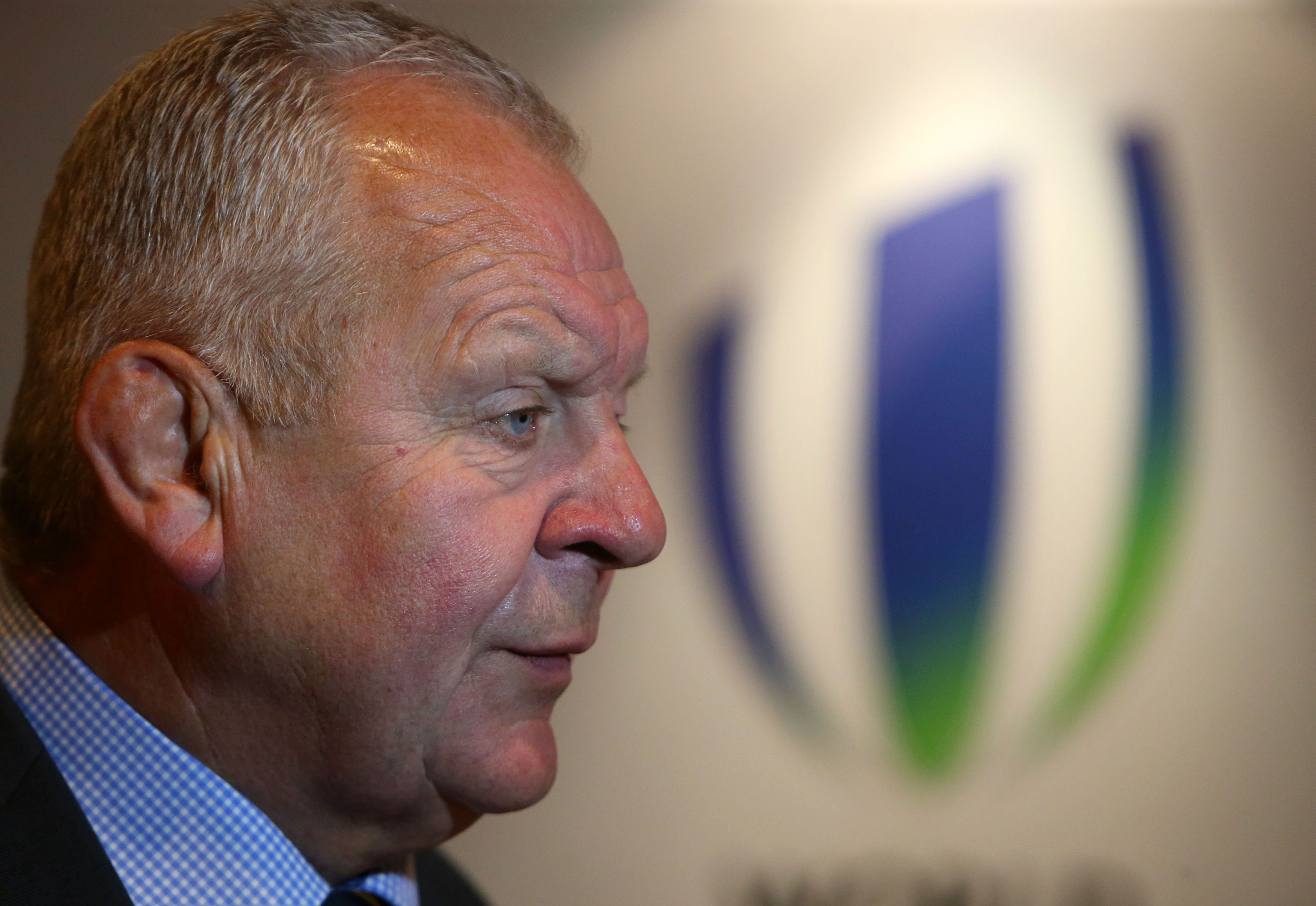 Incoming chairman of World Rugby, Bill Beaumont.