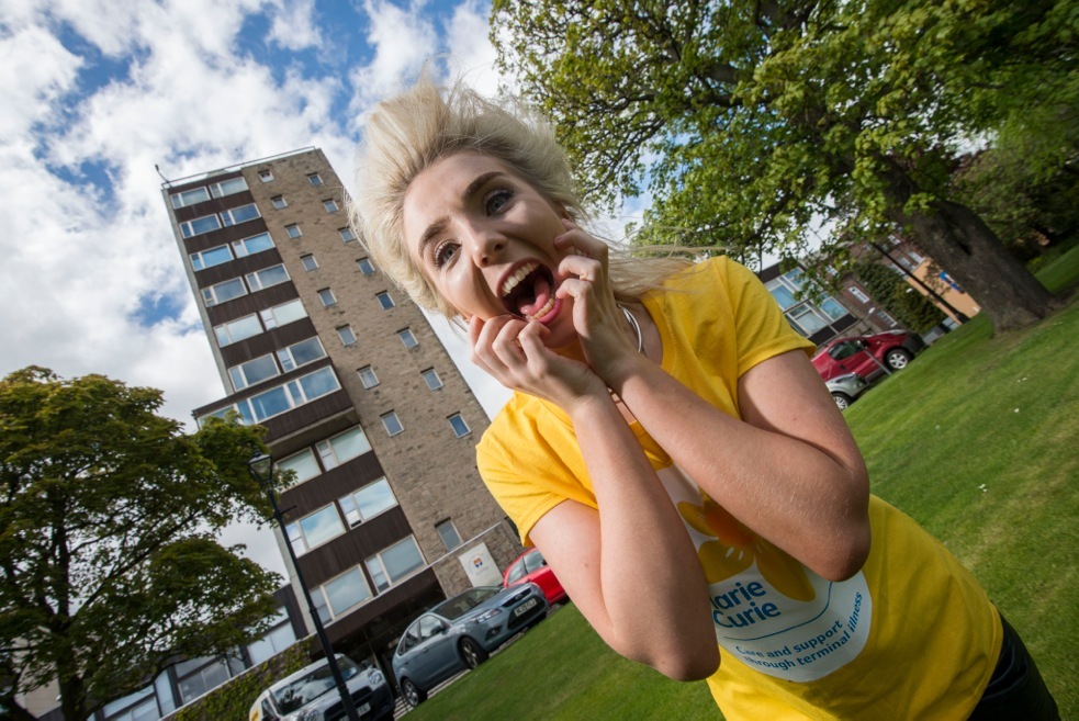 16-year-old Robyn Gauld was one of many Dundonians who tackled the challenge last year.