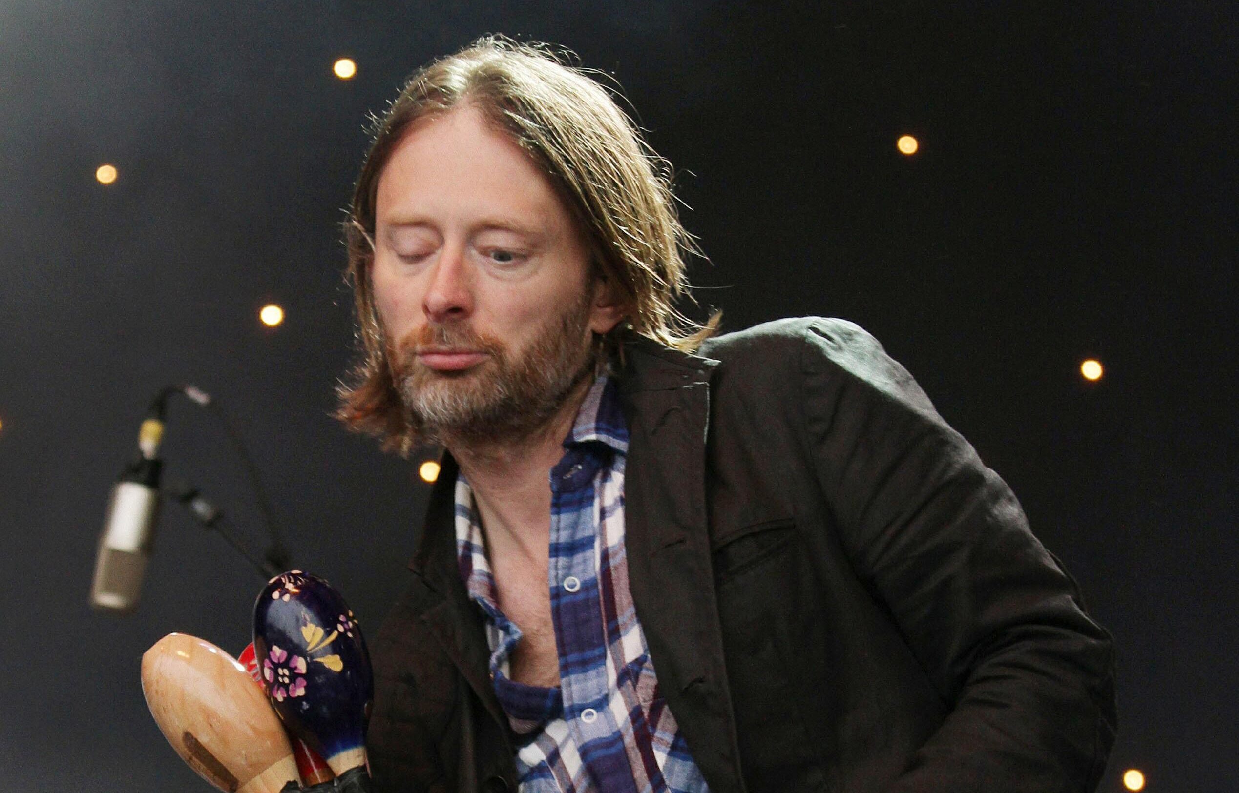 Thom Yorke of Radiohead.