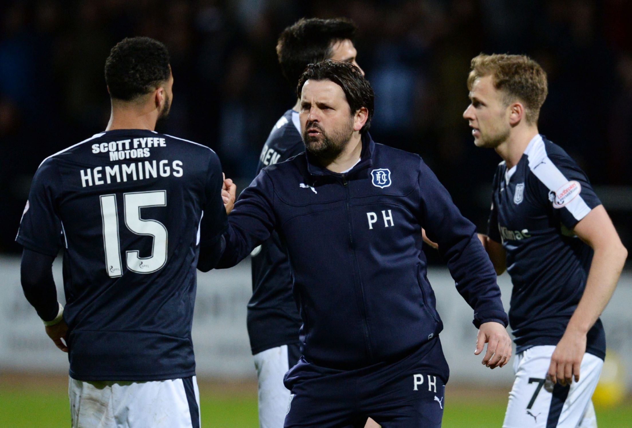 Dundee were celebrating after the last derby.