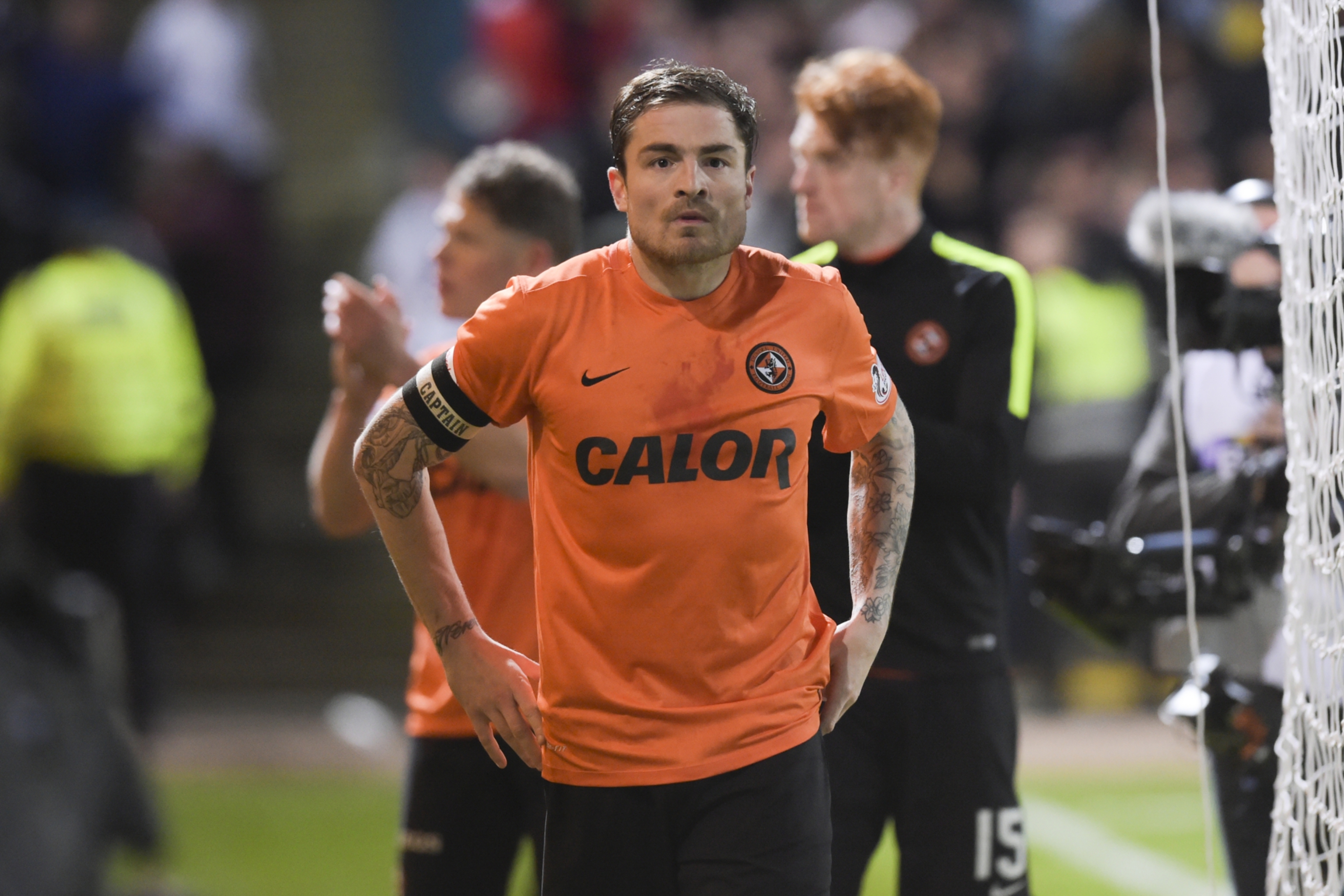 Paul Paton after the derby defeat.