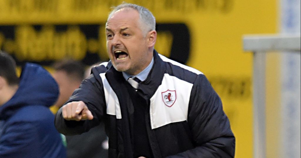 Ray McKinnon at Raith Rovers.