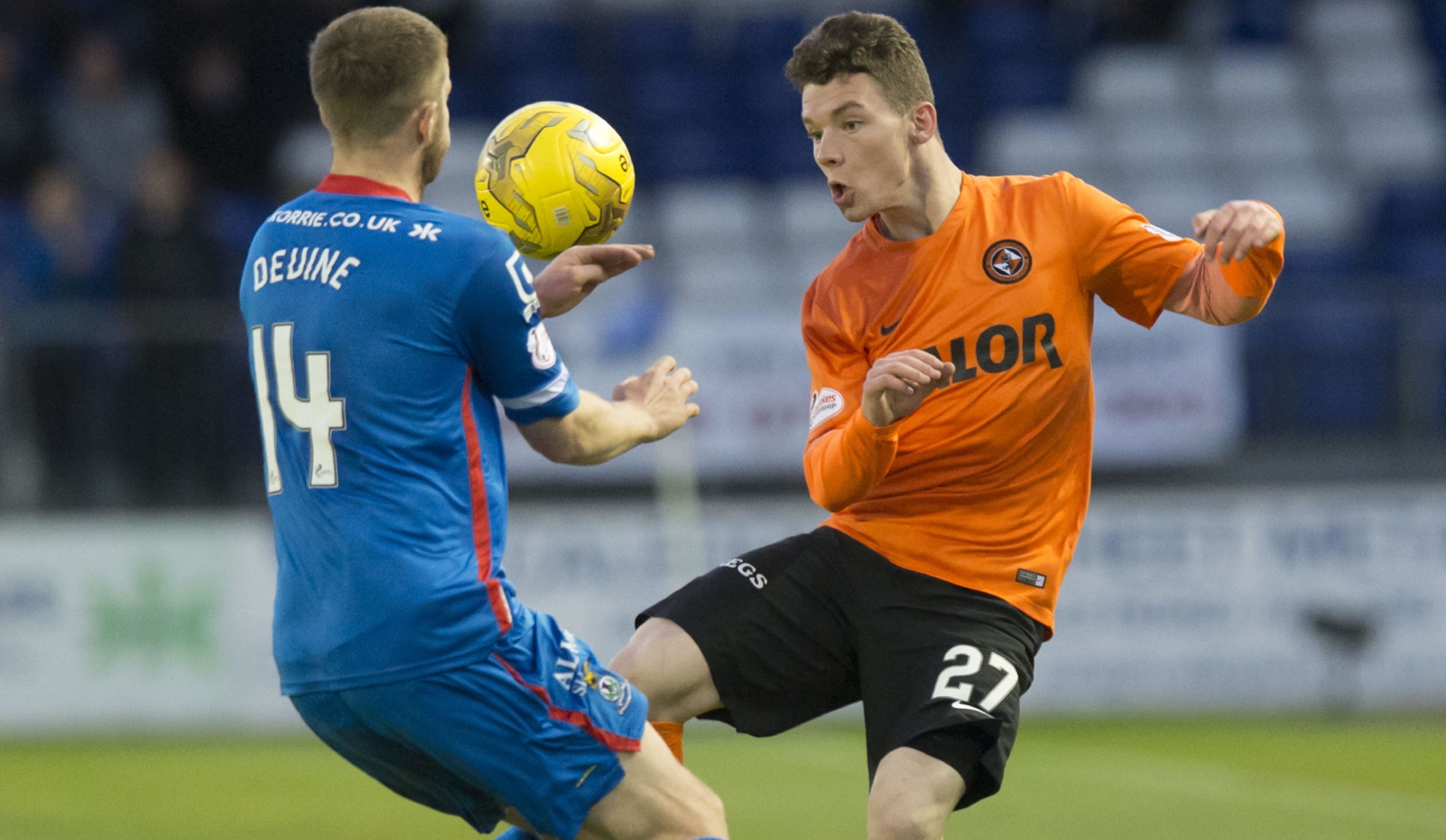 Ali Coote in action against Inverness.