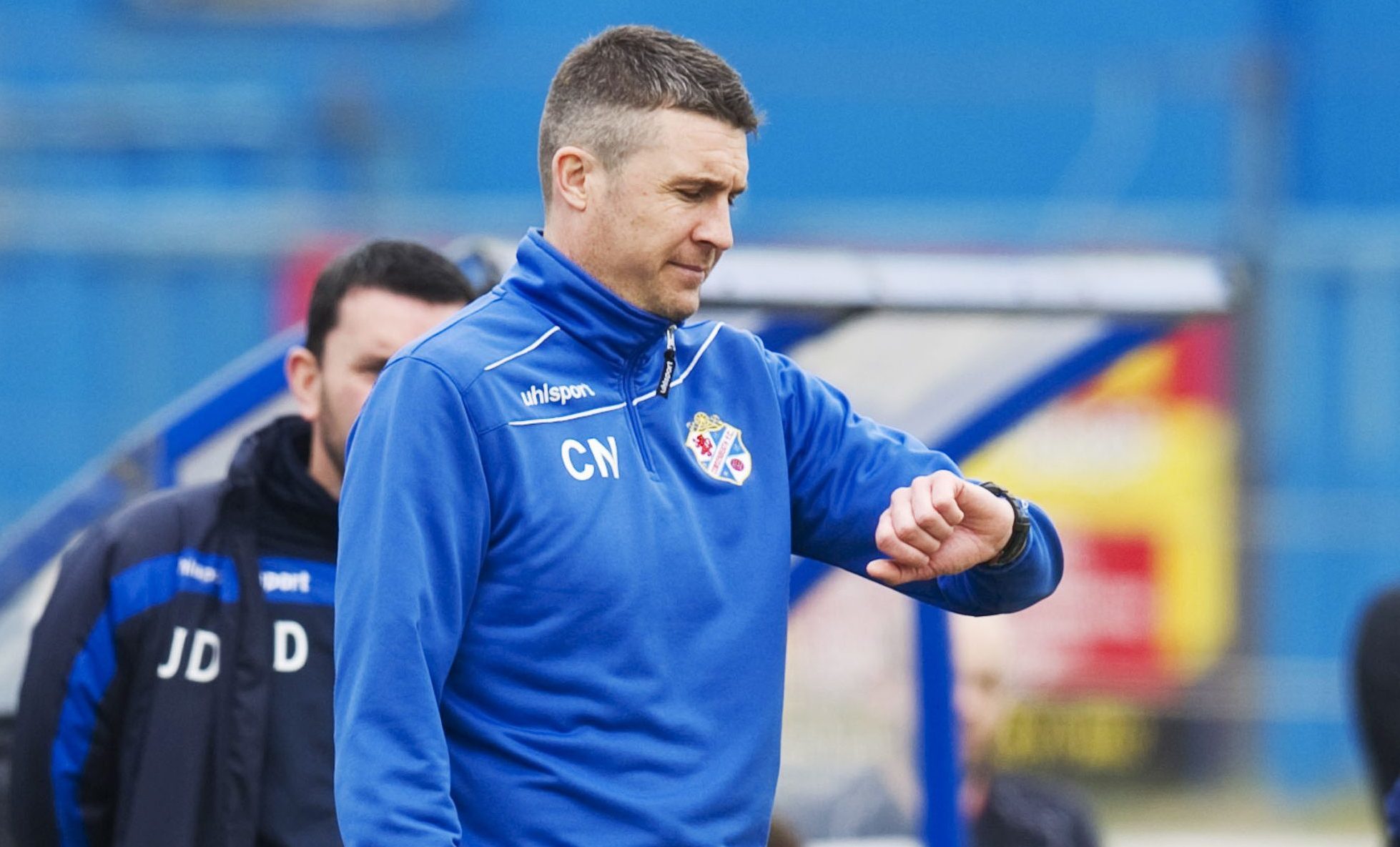 Time is up for Colin Nish at Cowdenbeath.