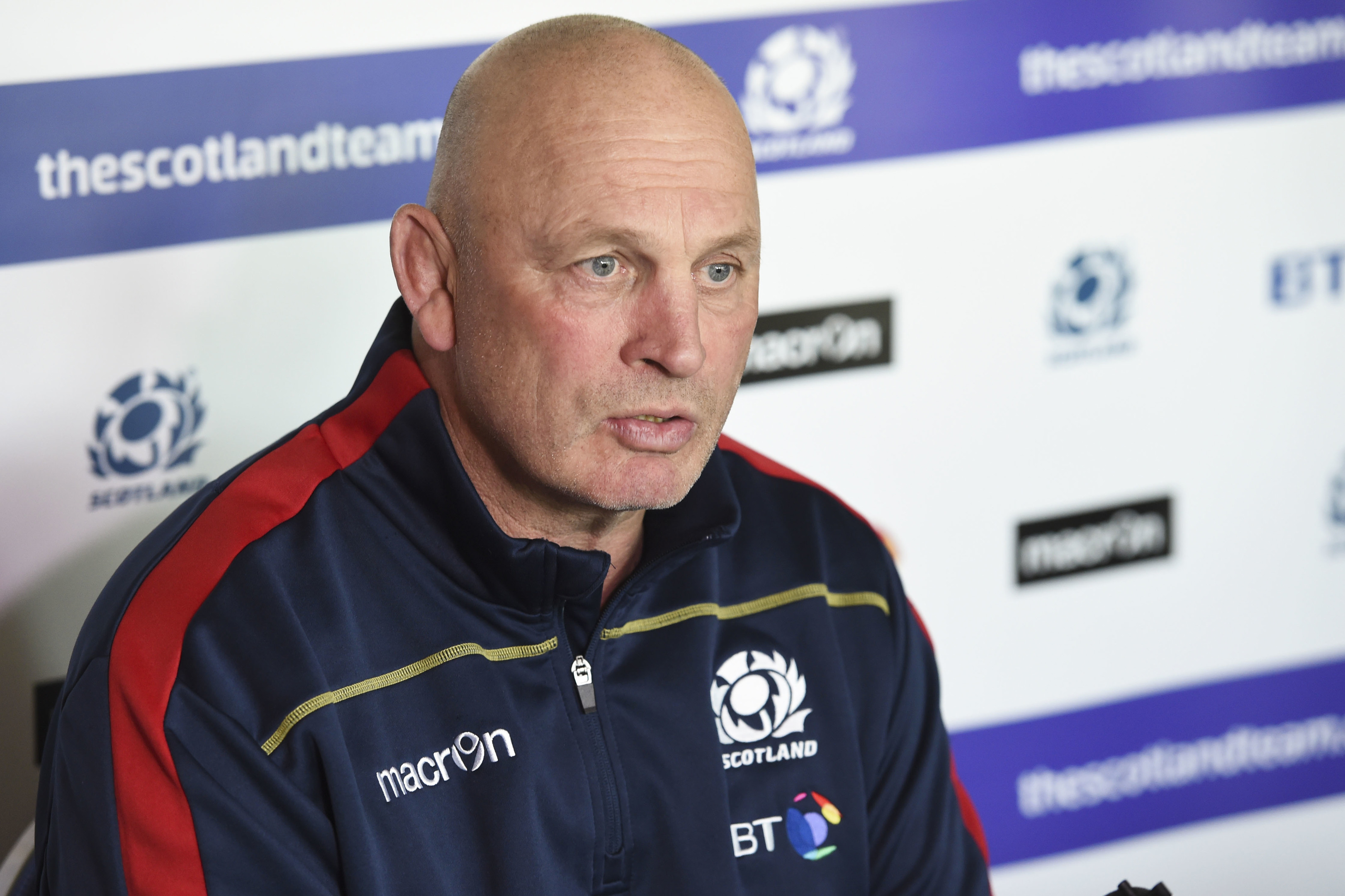 Scotland Head Coach Vern Cotter.