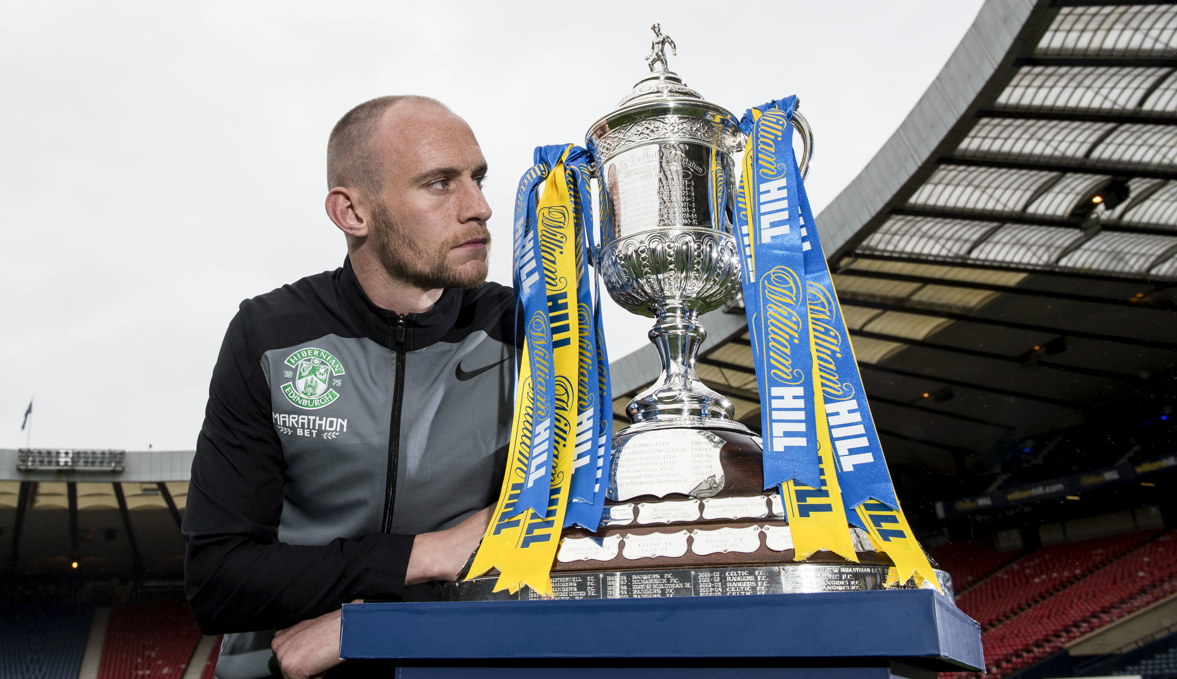 Hibernian captain David Gray is picturing nothing else but Hampden glory ahead of the final.