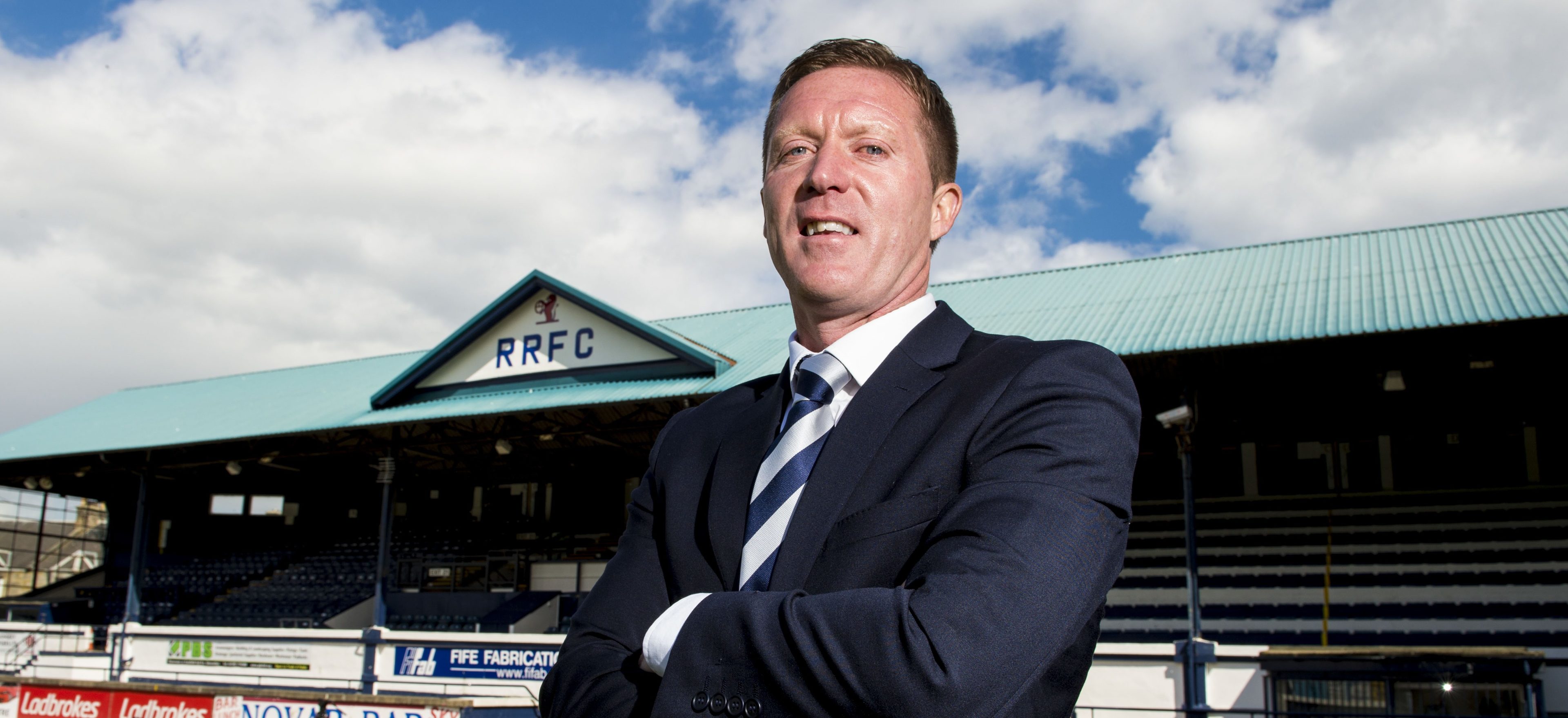 New Raith boss Gary Locke.