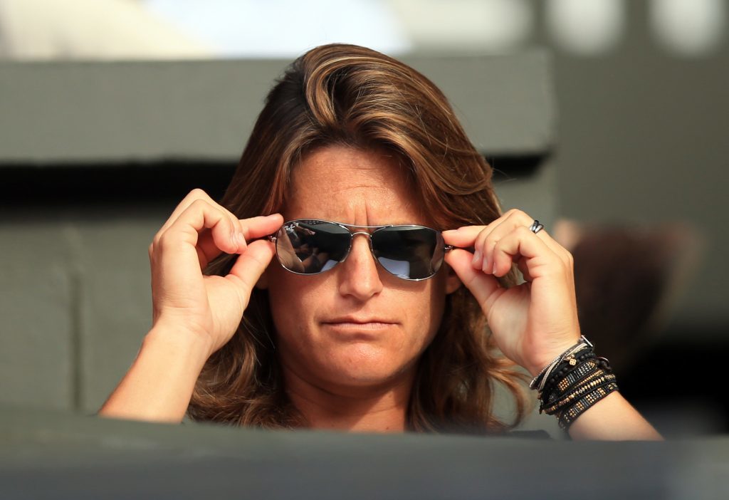 File photo dated 04-07-2015 of Amelie Mauresmo PRESS ASSOCIATION Photo. Issue date: Monday May 9, 2016. Andy Murray has split from his coach Amelie Mauresmo, the British number one has announced. See PA story TENNIS Murray. Photo credit should read Mike Egerton/PA Wire.