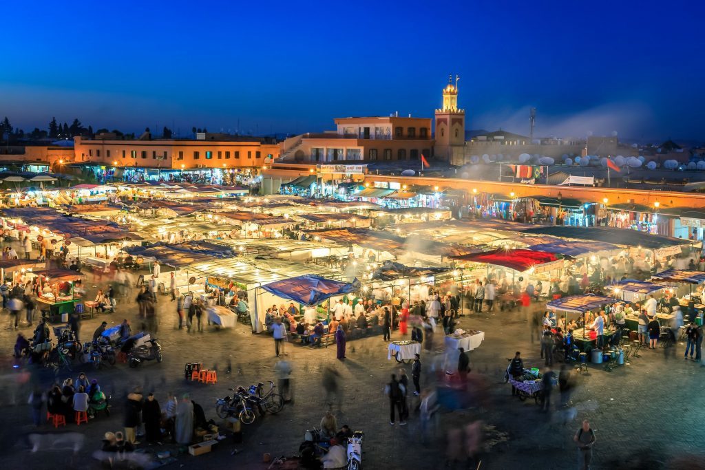Jemaa El Fnaa, Marrakesh. 