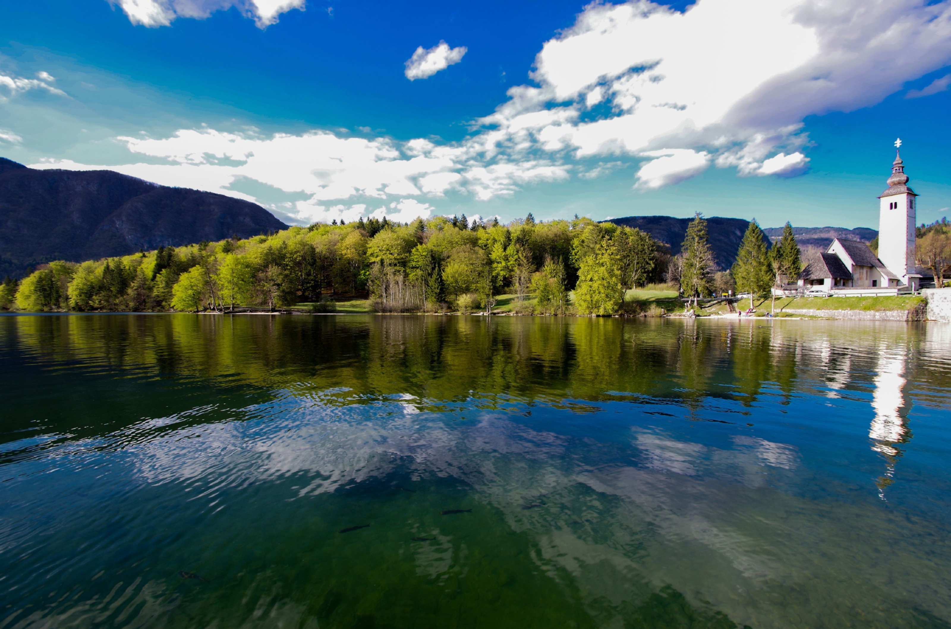 Lake Bohinj.