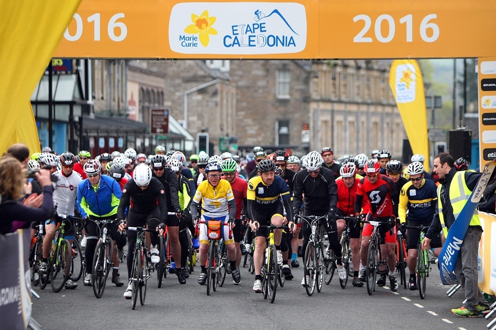 Thousands took part in the event in Perthshire this weekend.